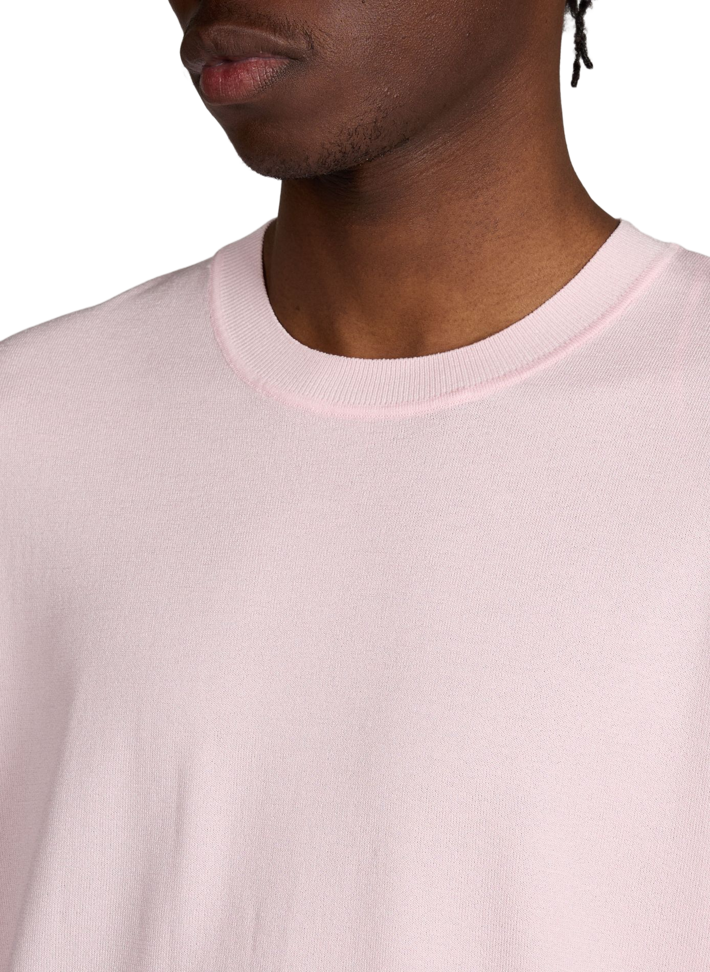 T-shirt Juste à col rond GERTRUDE ET GASTON Rose