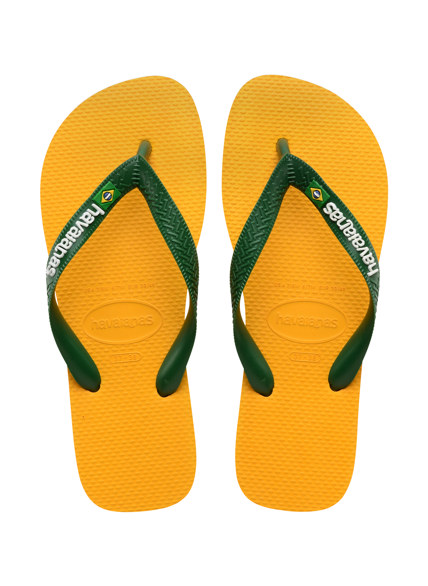 Sandalias bicolores HAVAIANAS Amarillo