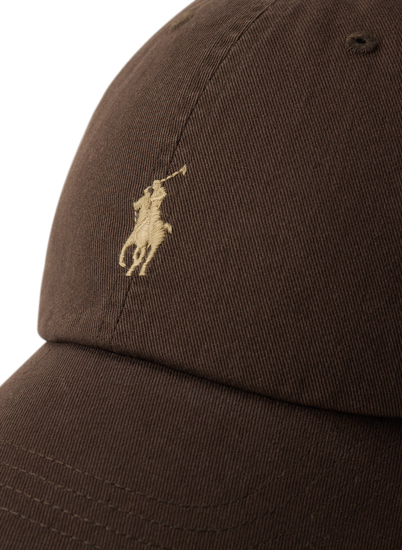 Casquette à logo en coton POLO RALPH LAUREN Beige