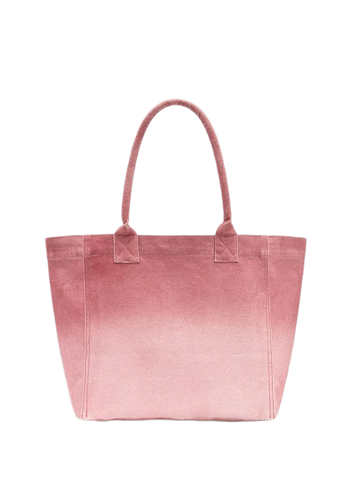 Yenky Small washed cotton logo bag ISABEL MARANT Pink