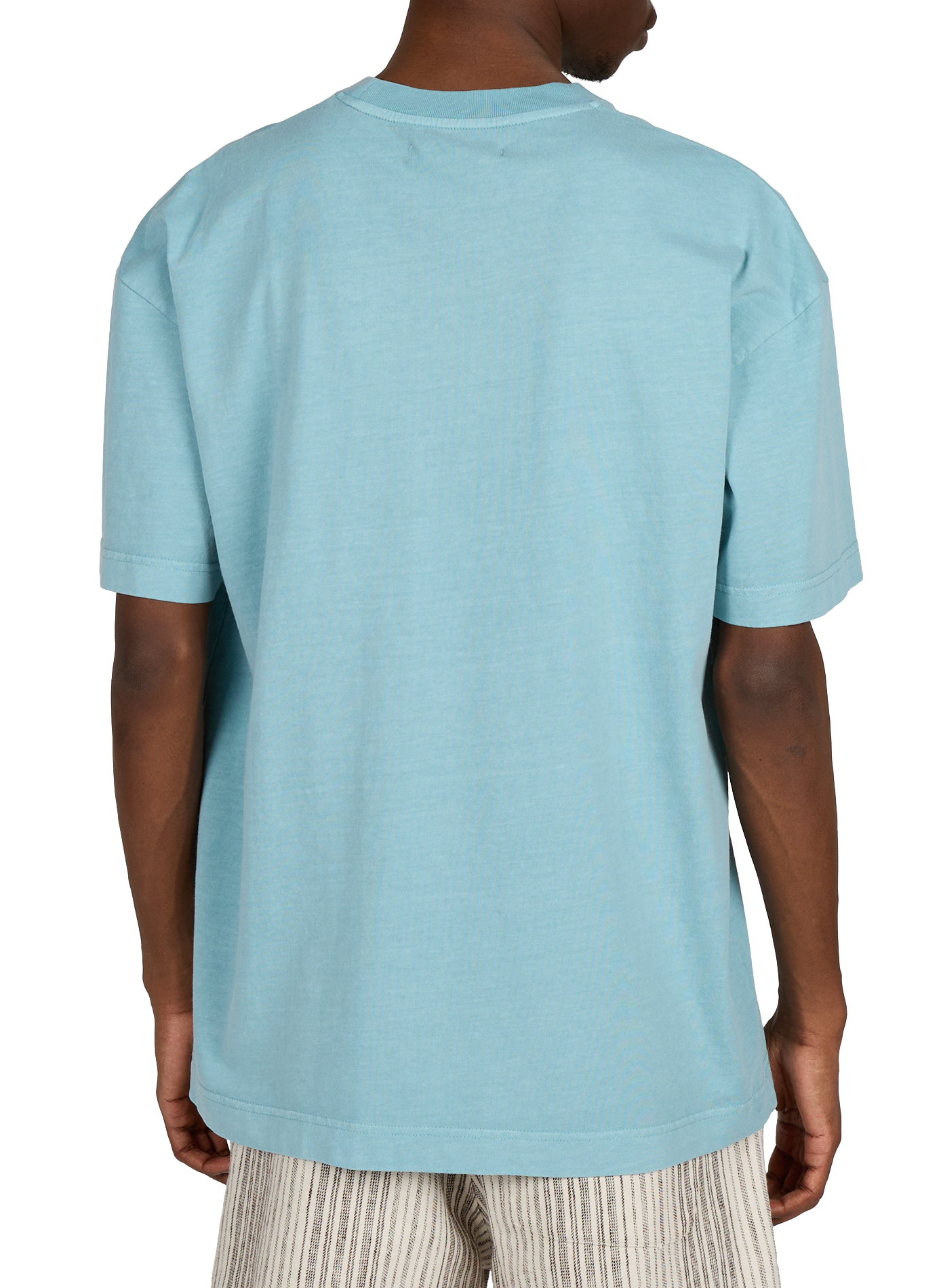 Sajoel logo cotton T-shirt SAMSOE SAMSOE Blue
