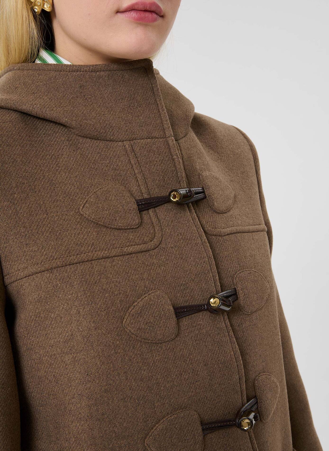 Manteau manoelli TARA JARMON Marron