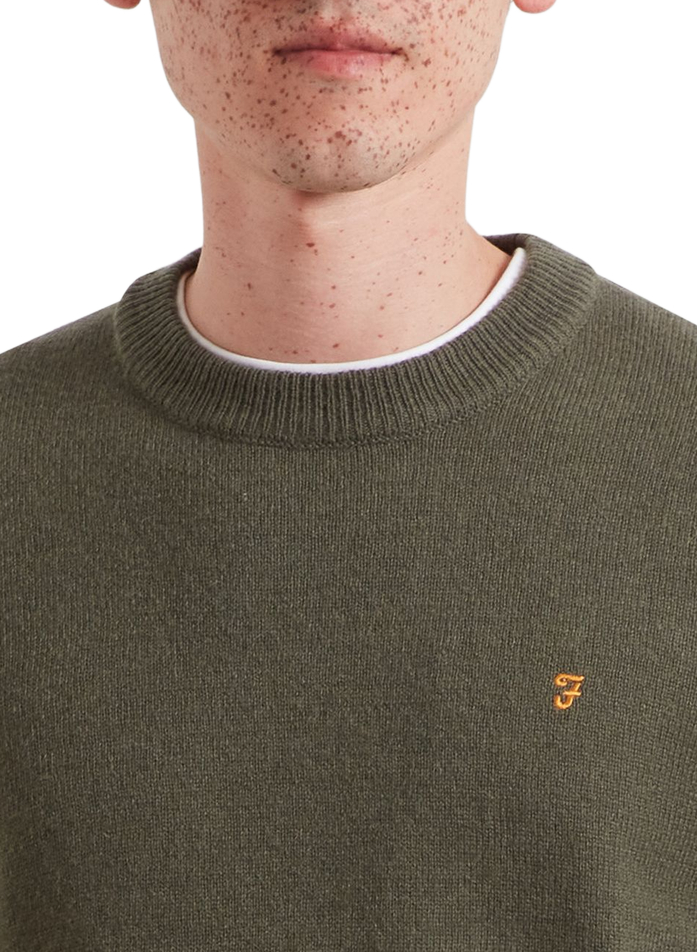 Wollpullover FARAH Grun