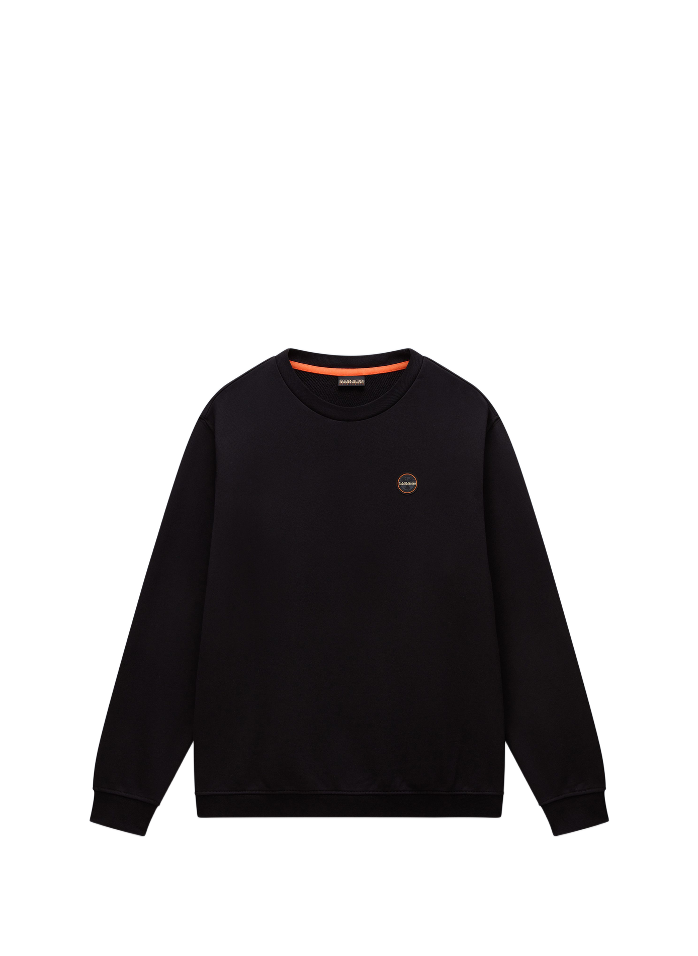 Round neck plain sweatshirt NAPAPIJRI Black