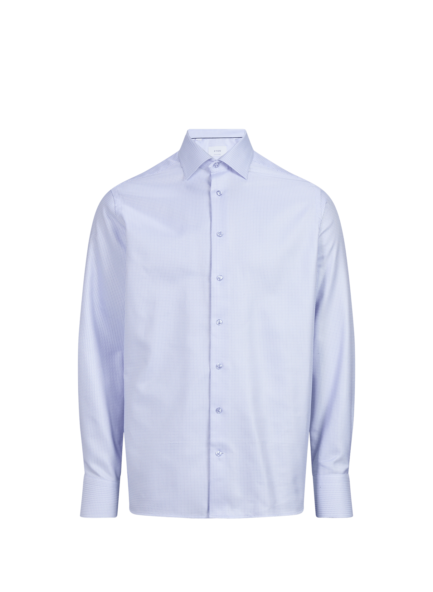 Straight cotton shirt ETON Blue