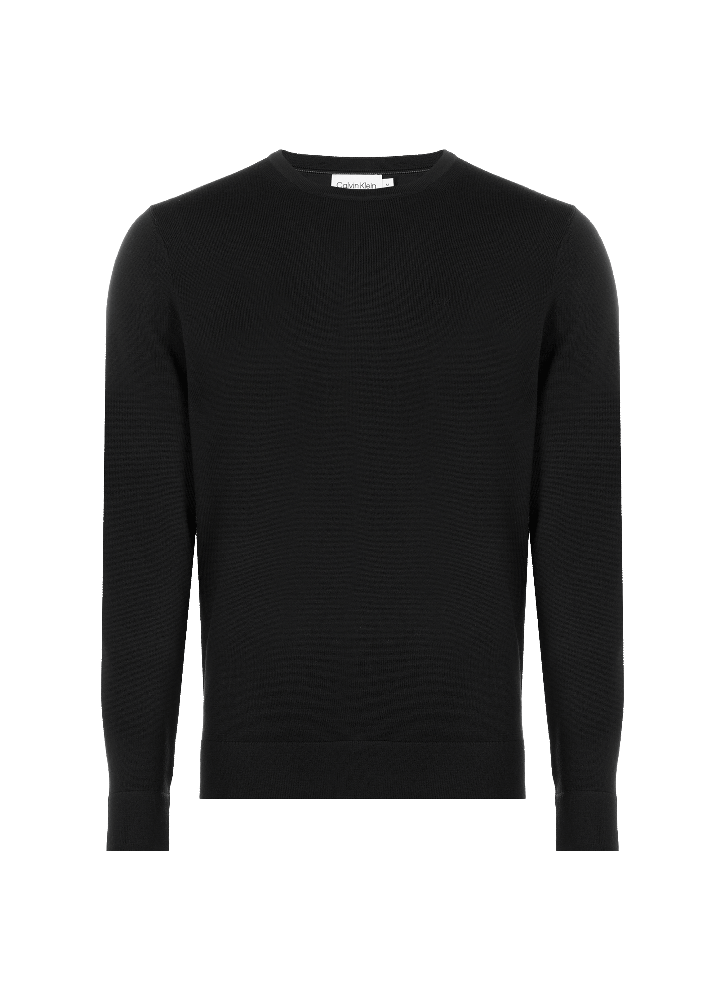 Pull col rond en laine