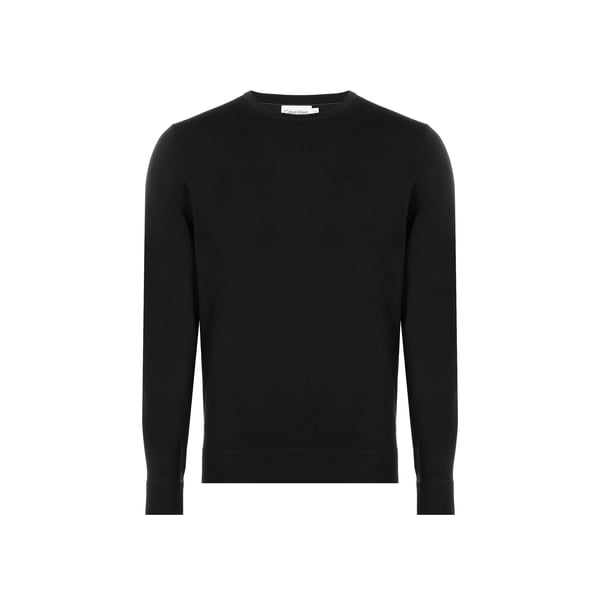 Pull col rond en laine