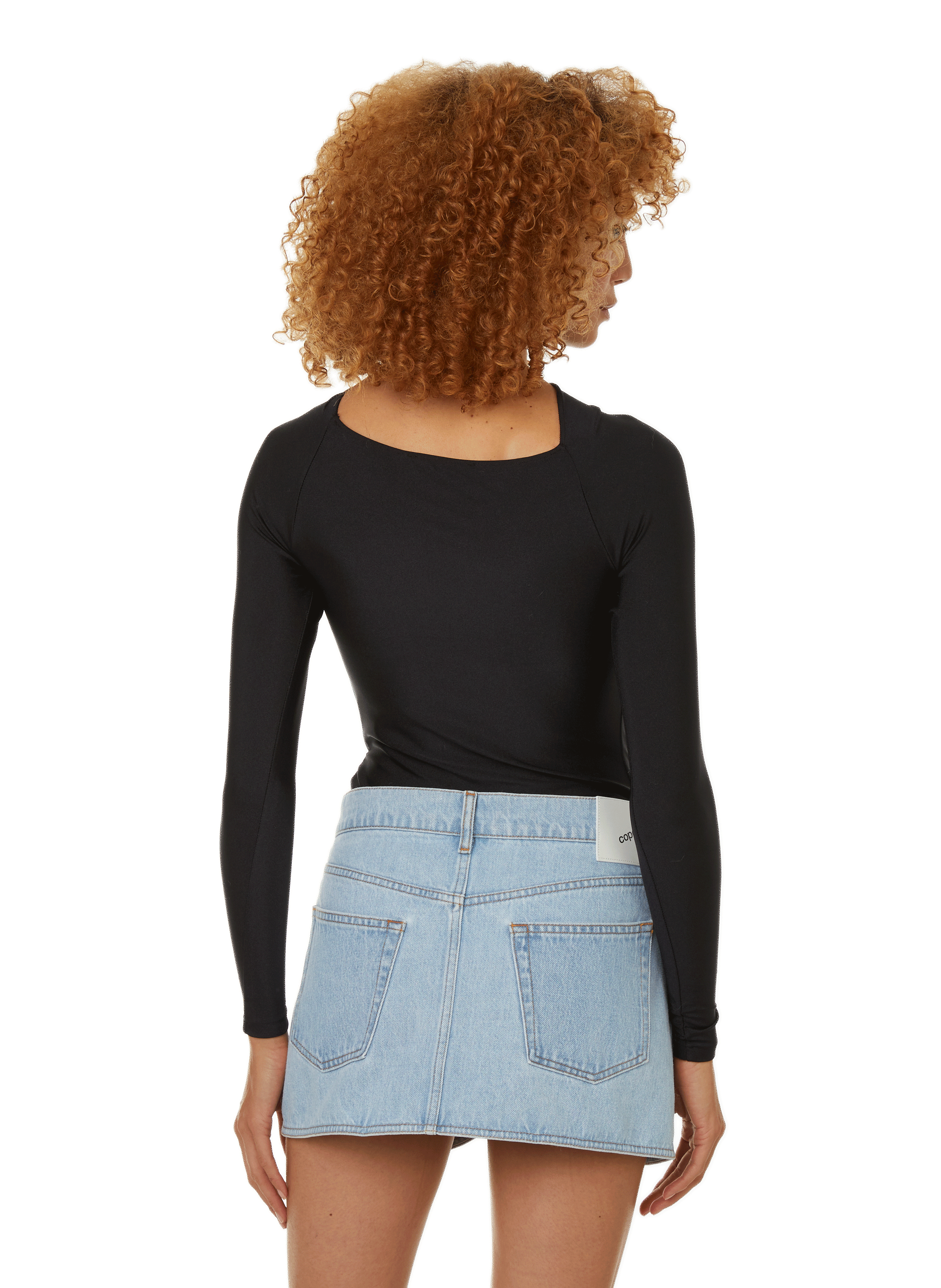 Openwork bodysuit COPERNI Black