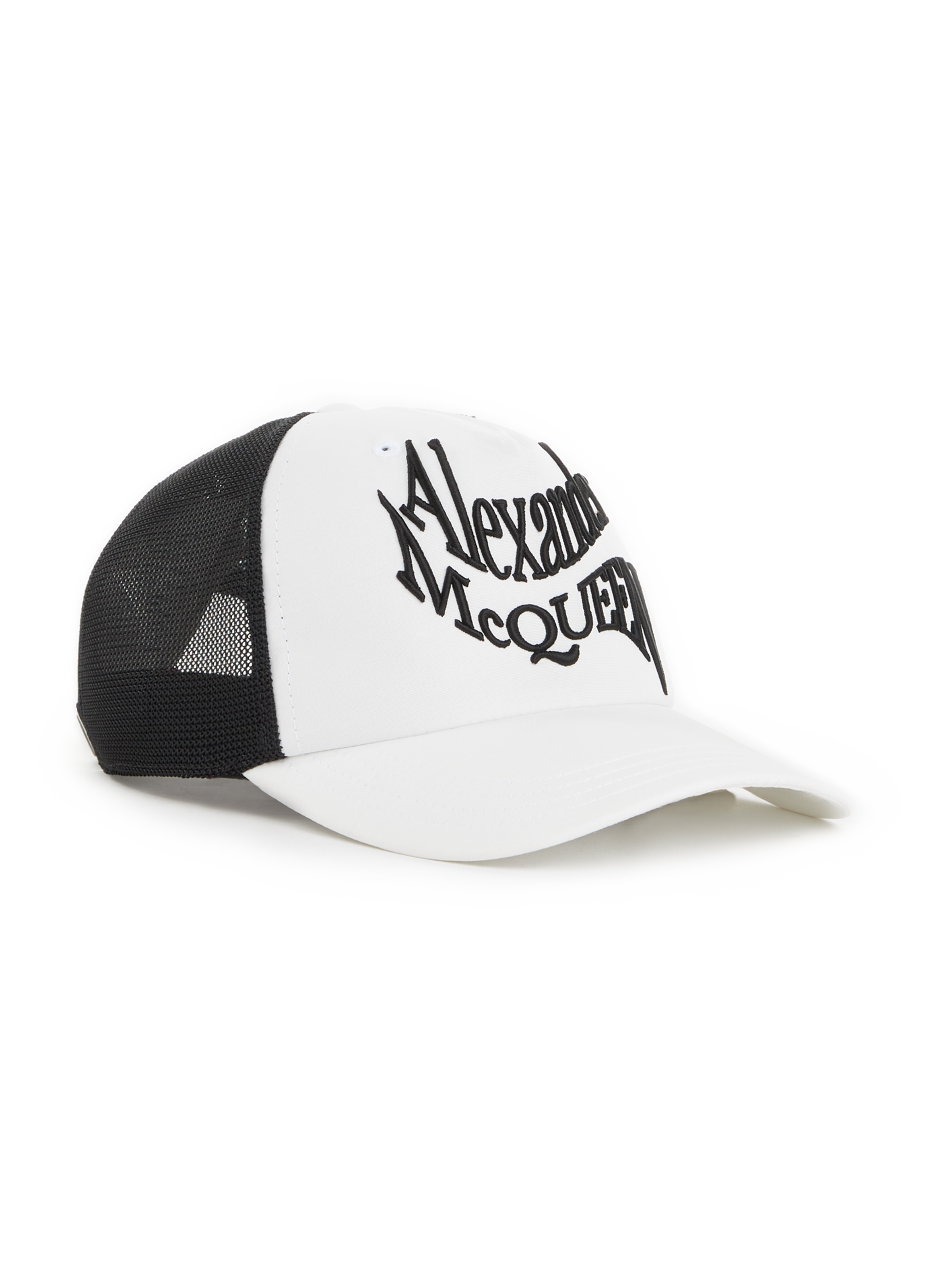 Casquette en coton ALEXANDER MCQUEEN Blanc