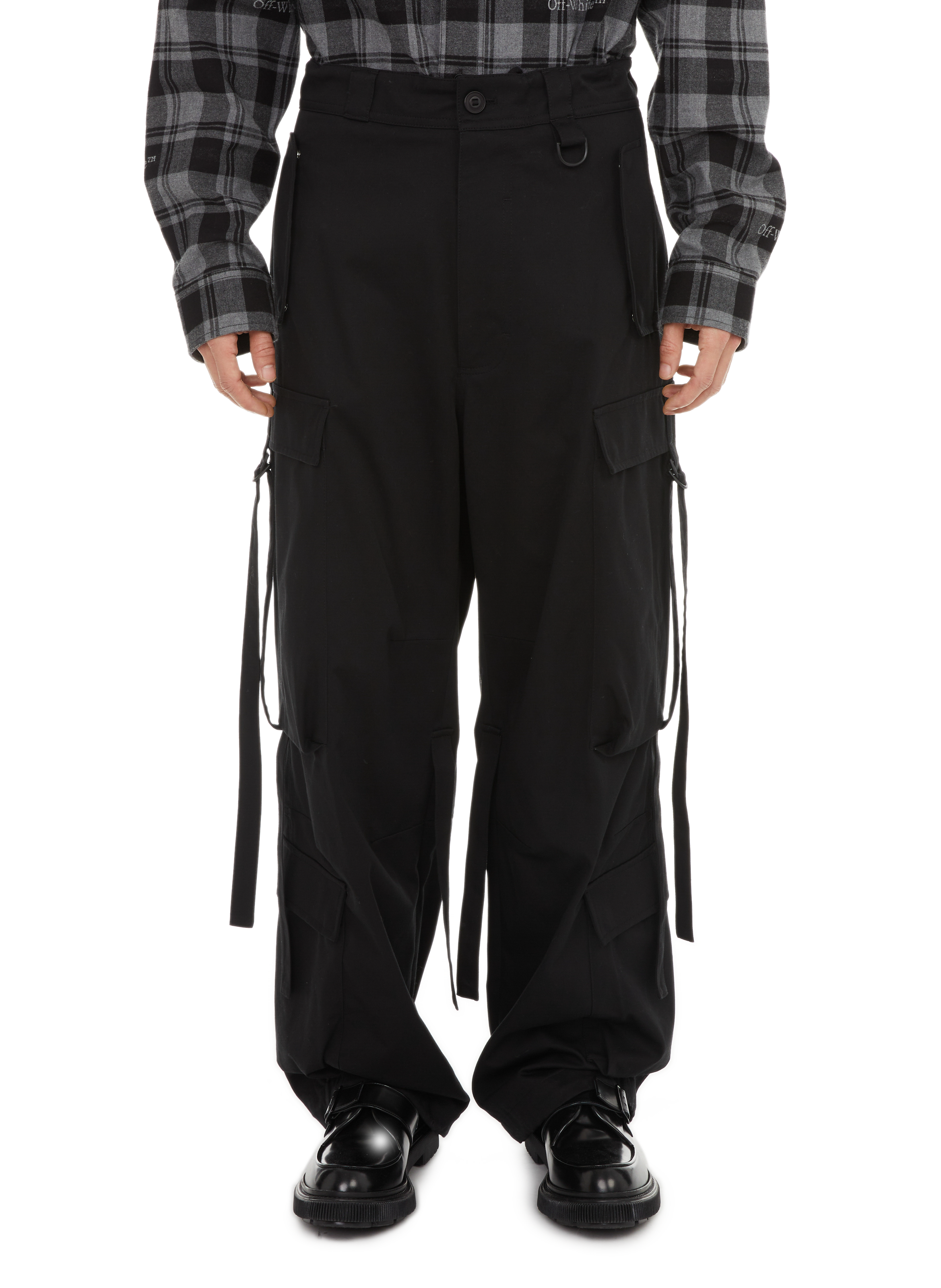 GIVENCHY Pantalon cargo en coton Noir