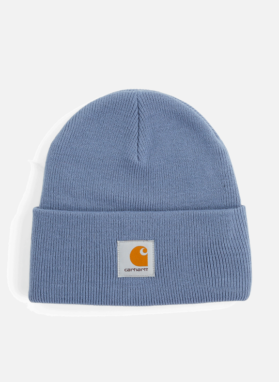 CARHARTT WIP Beanie hat with turned-up brim Blue