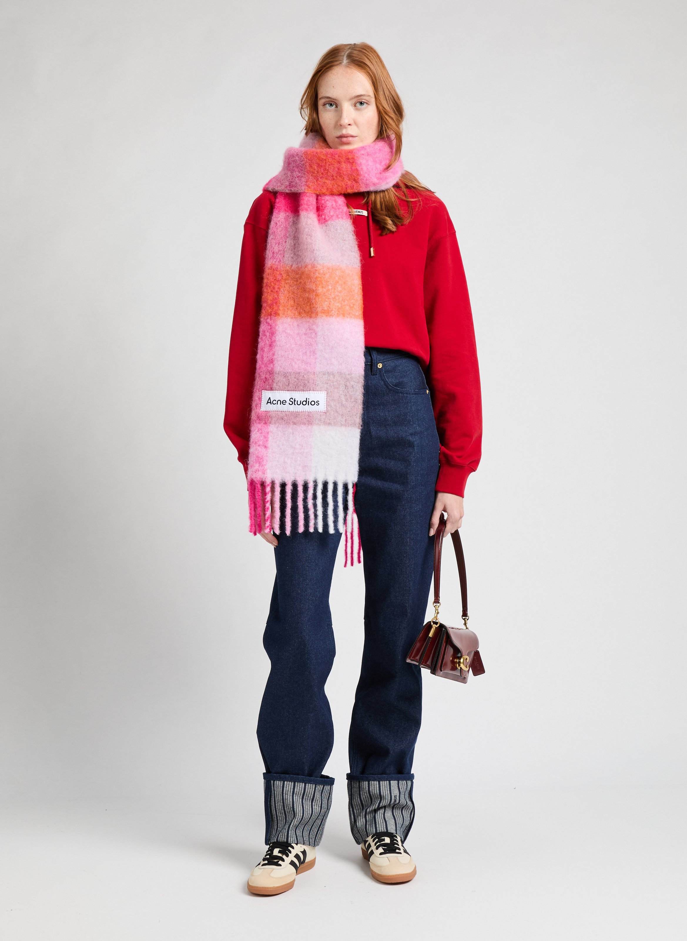 Straight Leg Denim Jeans JACQUEMUS Blue