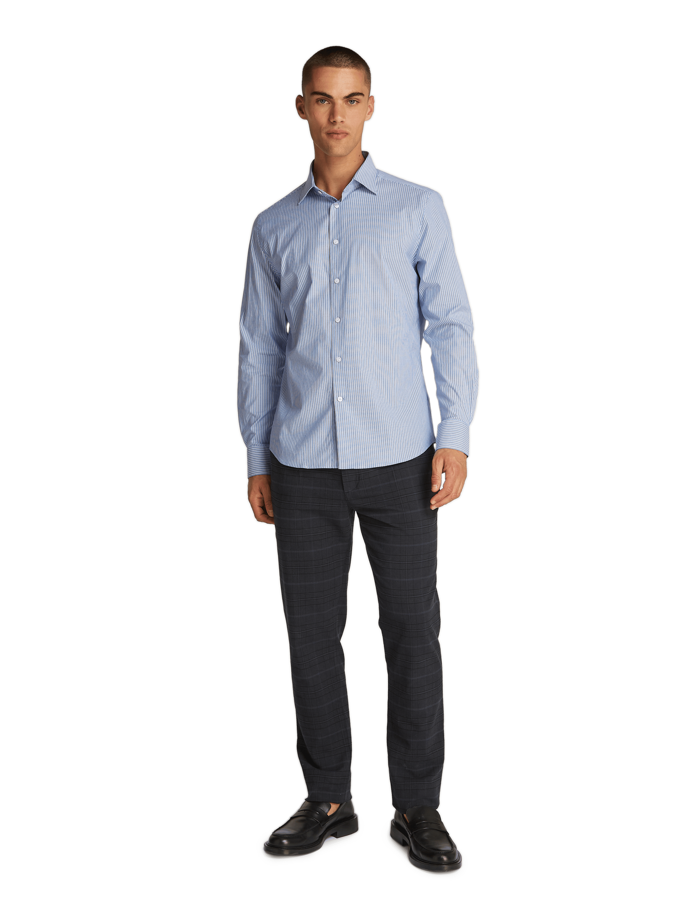 Chemise rayée TOMMY HILFIGER Bleu