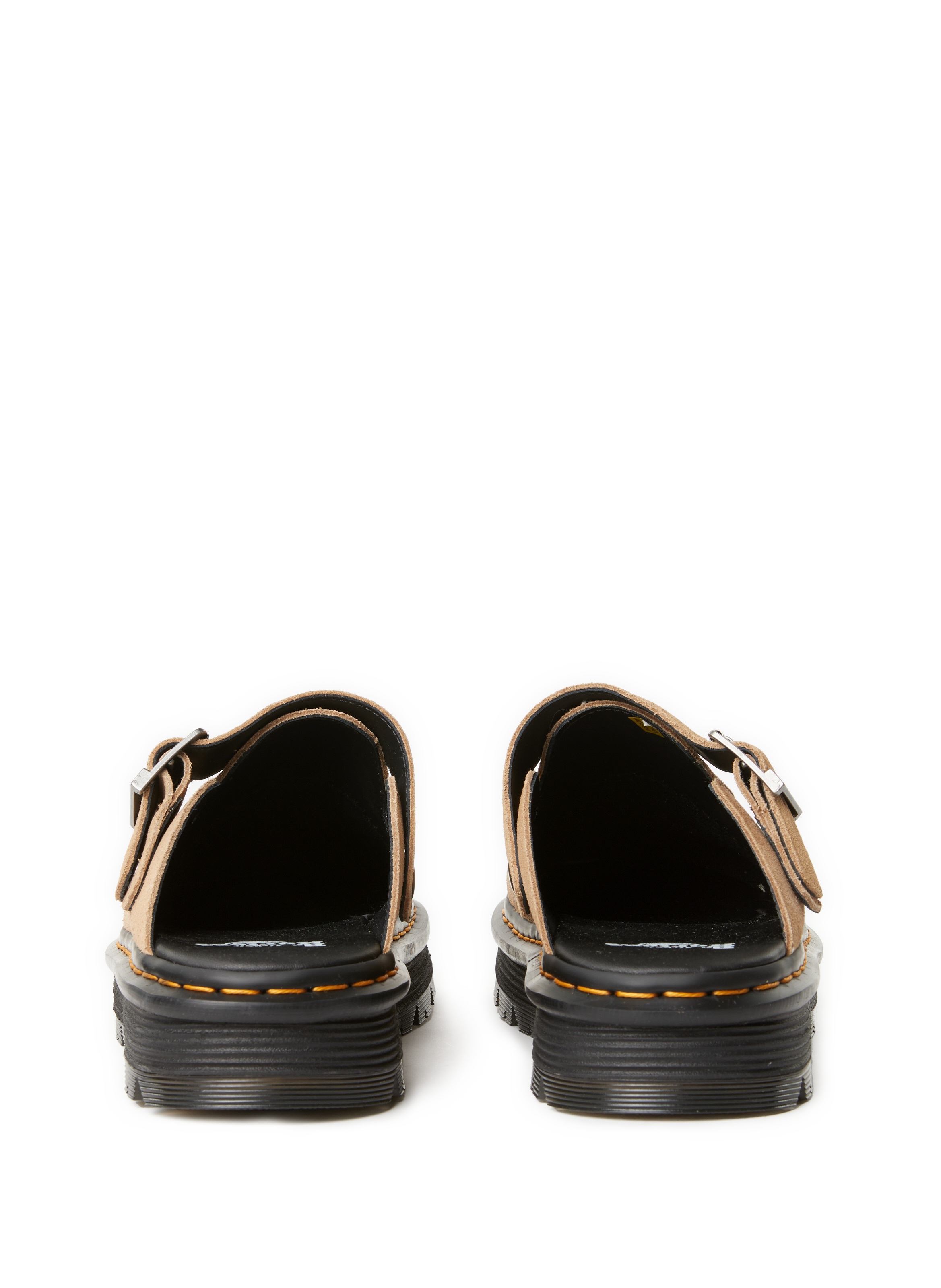 Mules ZebZag en cuir  DR. MARTENS Beige