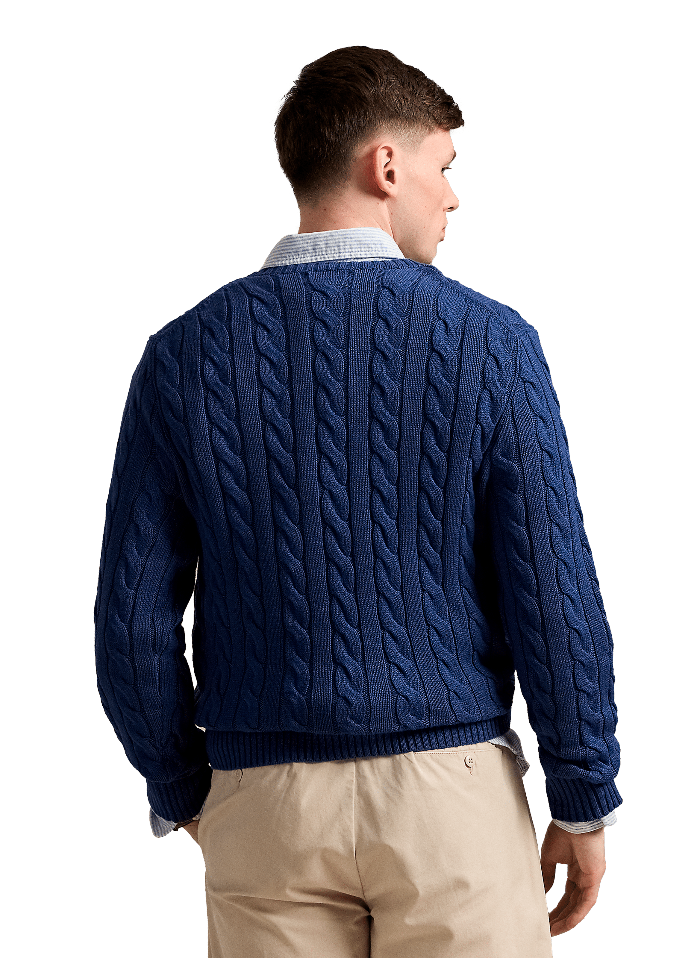 Cable knit jumper POLO RALPH LAUREN Blue