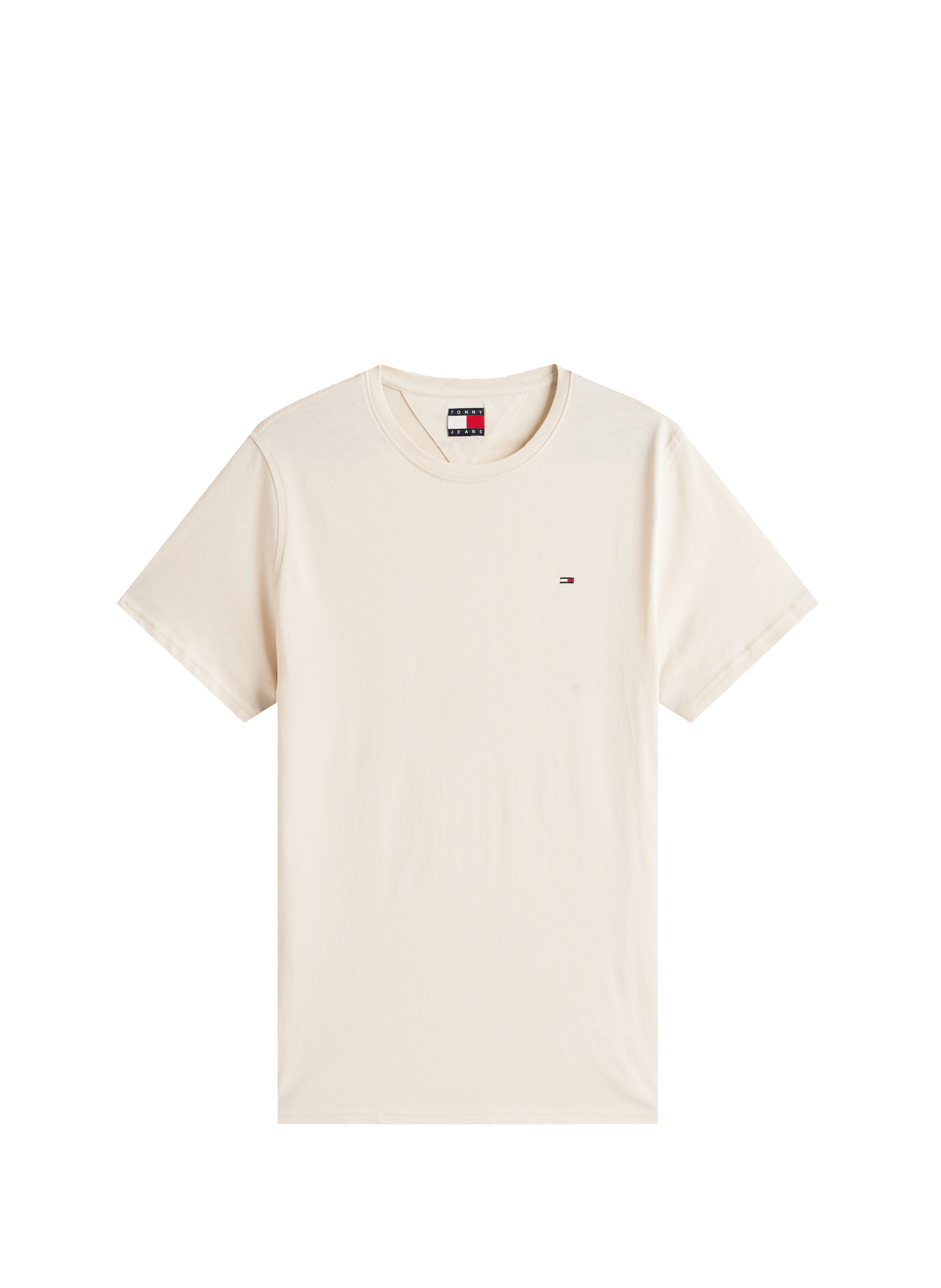 Classic Cotton T-Shirt TOMMY HILFIGER Beige
