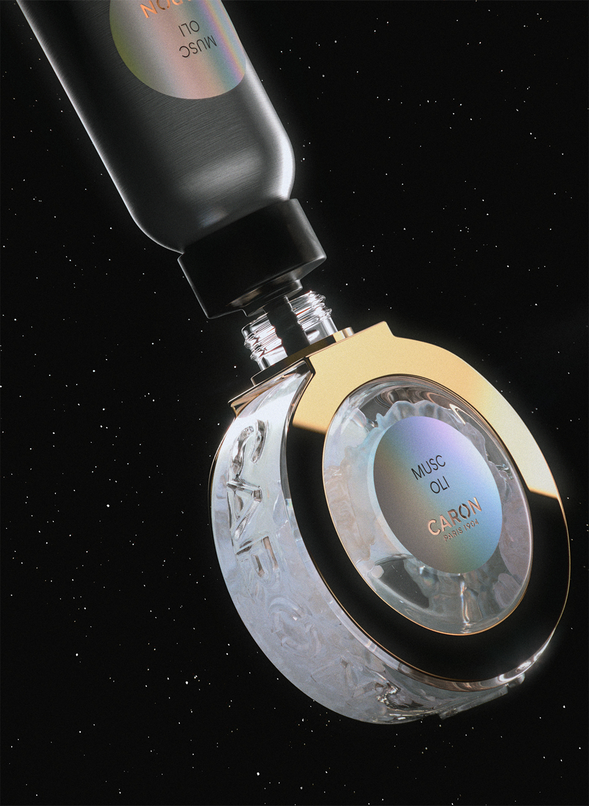 Musc Oli - Refillable spray Eau de Toilette CARON No color