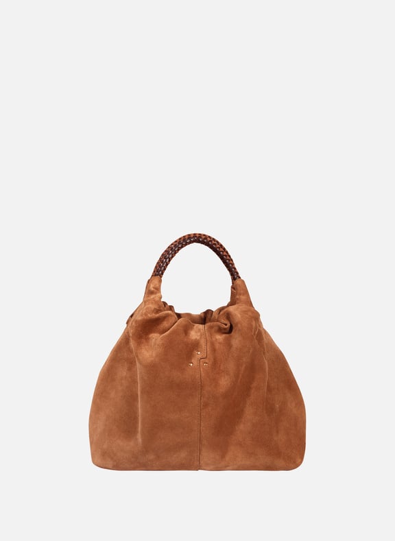 Gordi leather handbag Brown by JÉRÔME DREYFUSS JÉRÔME DREYFUSS Gordi leather handbag Brown