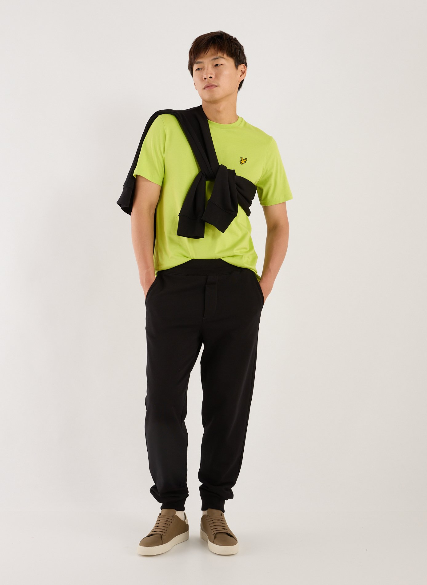 Cotton joggers AU PRINTEMPS PARIS Black