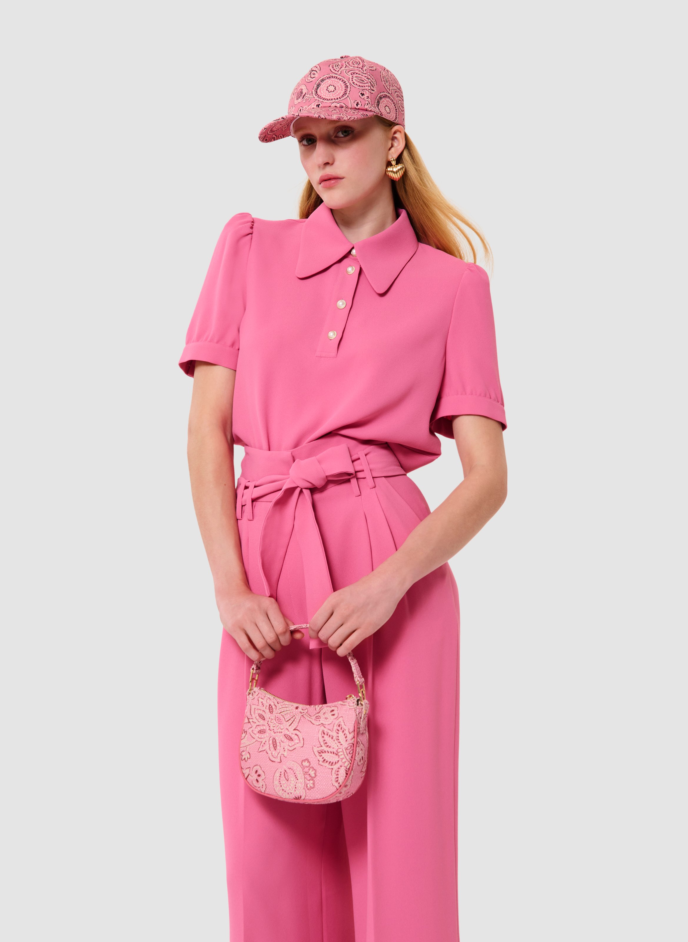 TARA JARMON Top tonino ecru Rose