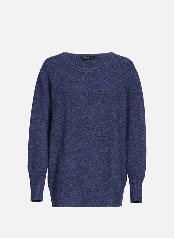 Oversized knit top in mottled fabric Blue by TRIUMPH TRIUMPH Oversized knit top in mottled fabric Blue