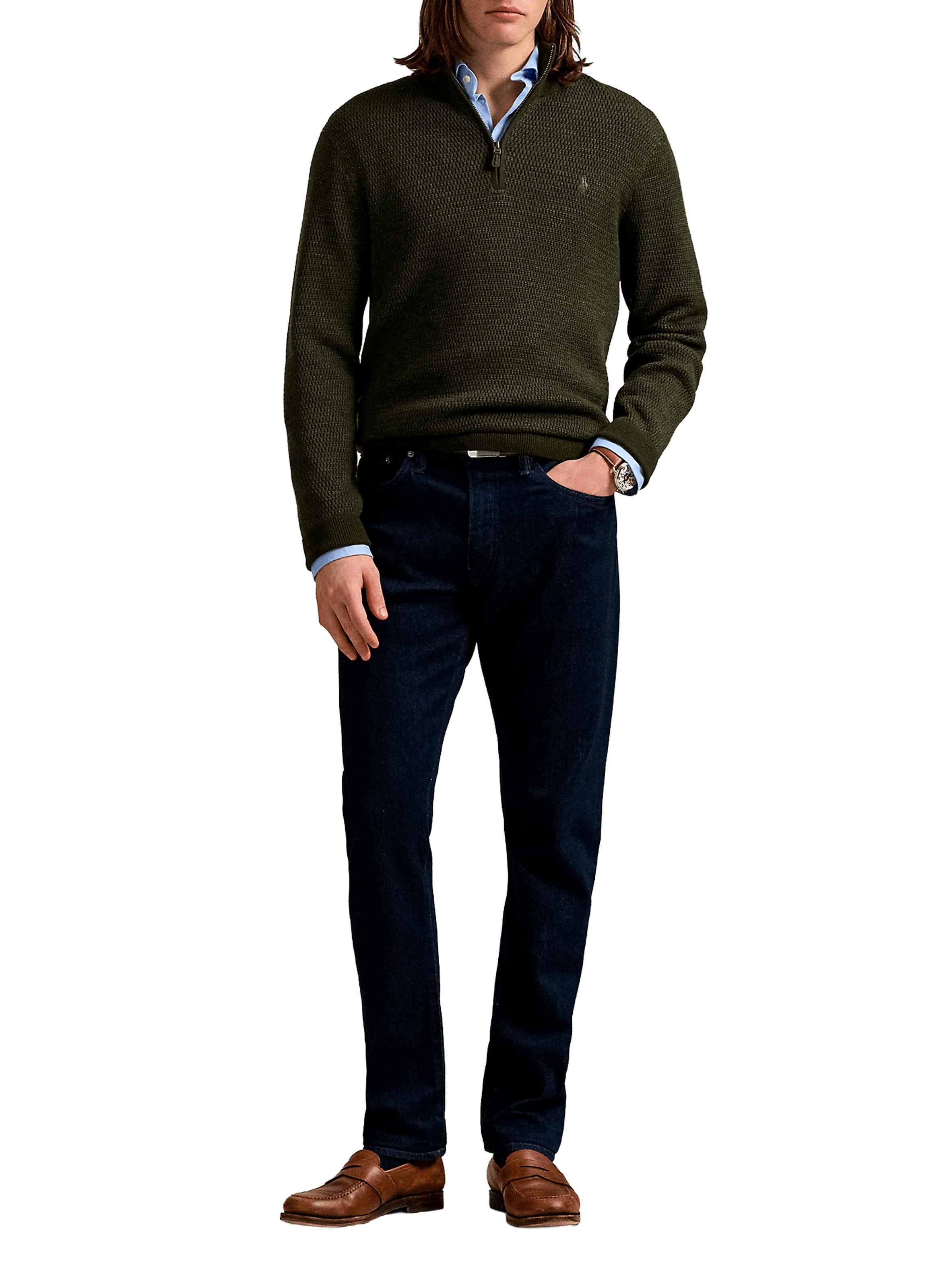 Crew-neck jumper POLO RALPH LAUREN Green