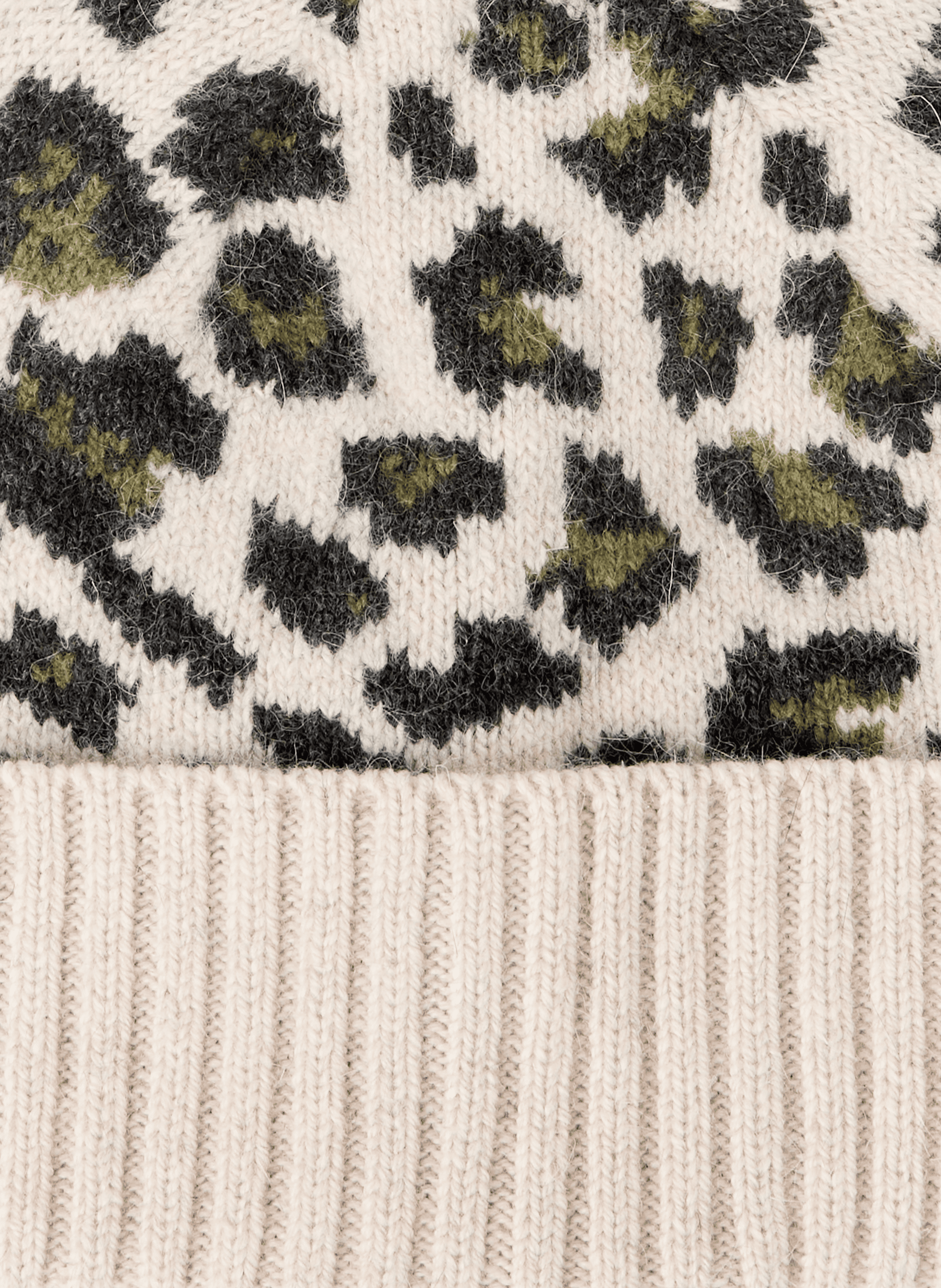 Bonnet en laine MACKIE Multicolore