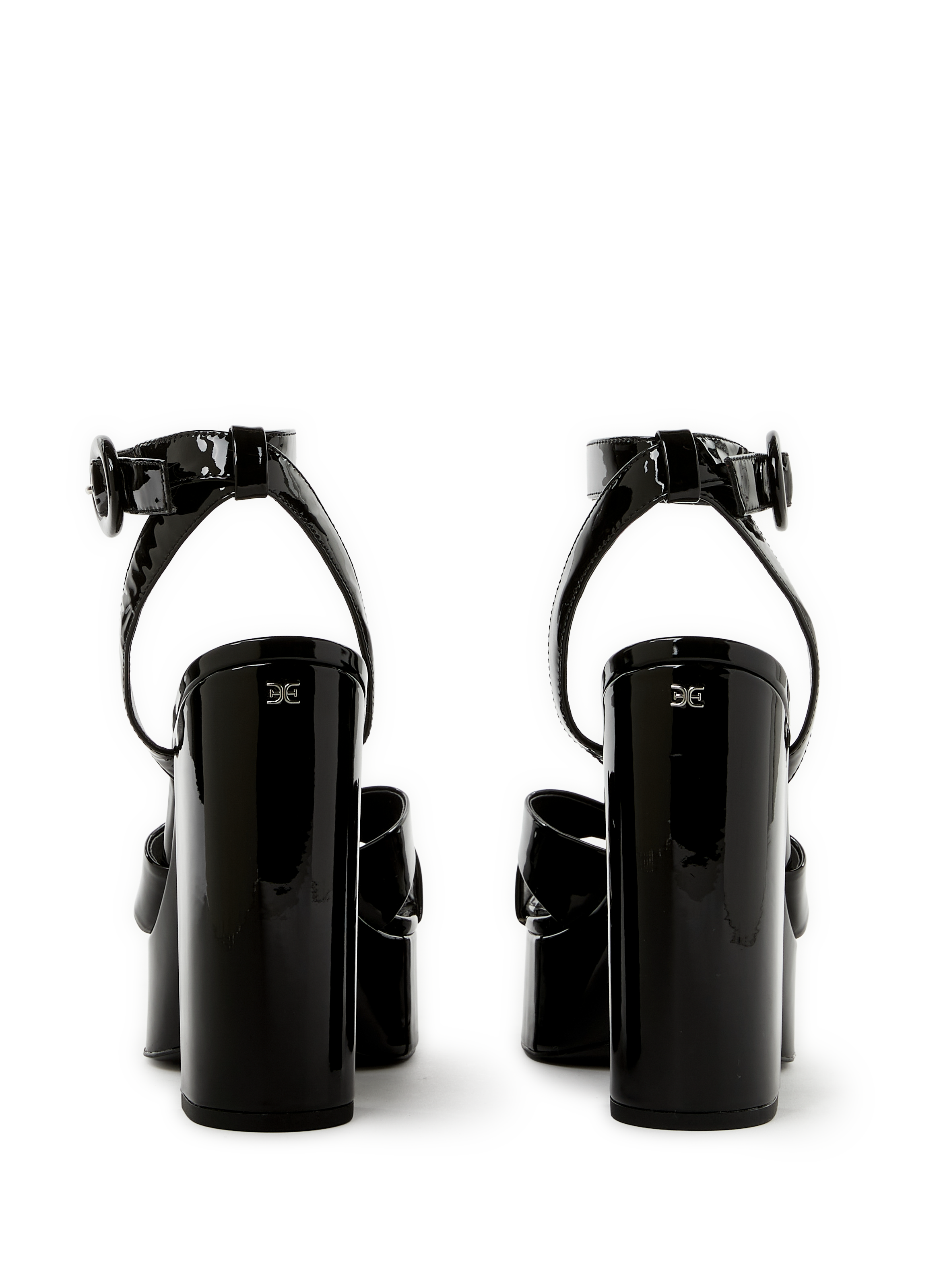 Escarpins brillants en cuir SAM EDELMAN Noir