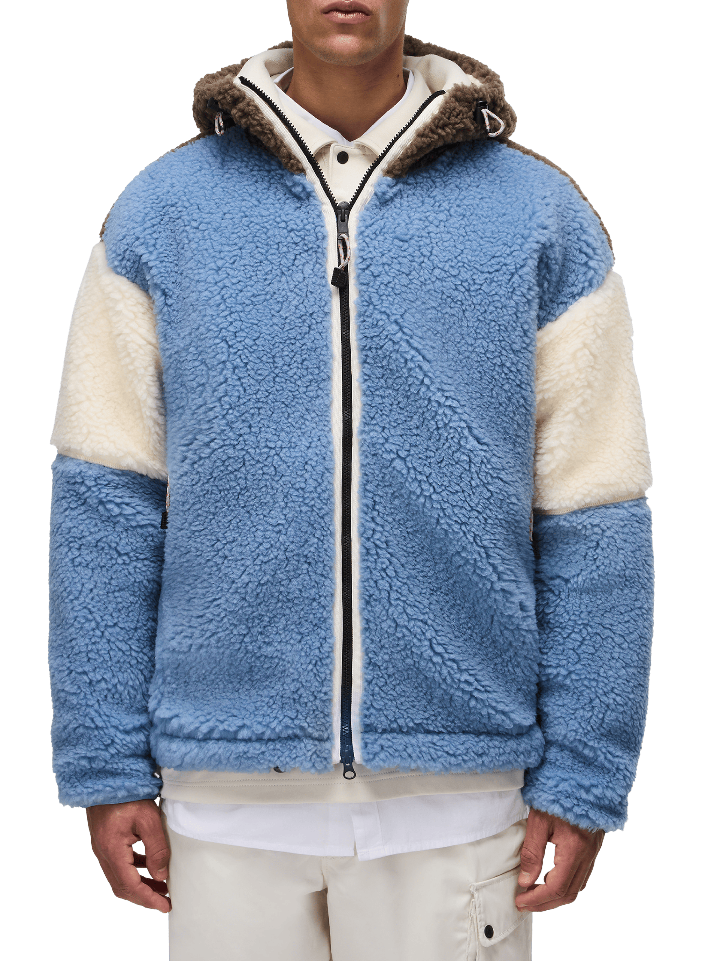 NAPAPIJRI Veste polaire droite à capuche Multicolore