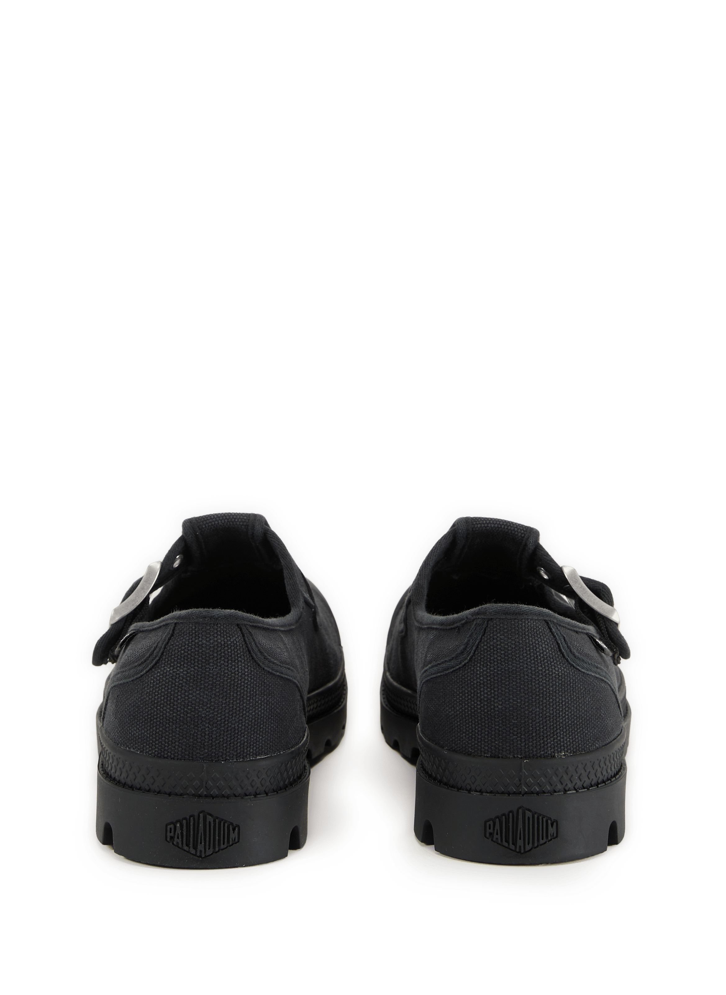 Pampa M-Jane Washed mixed cotton piqué shoes PALLADIUM Black