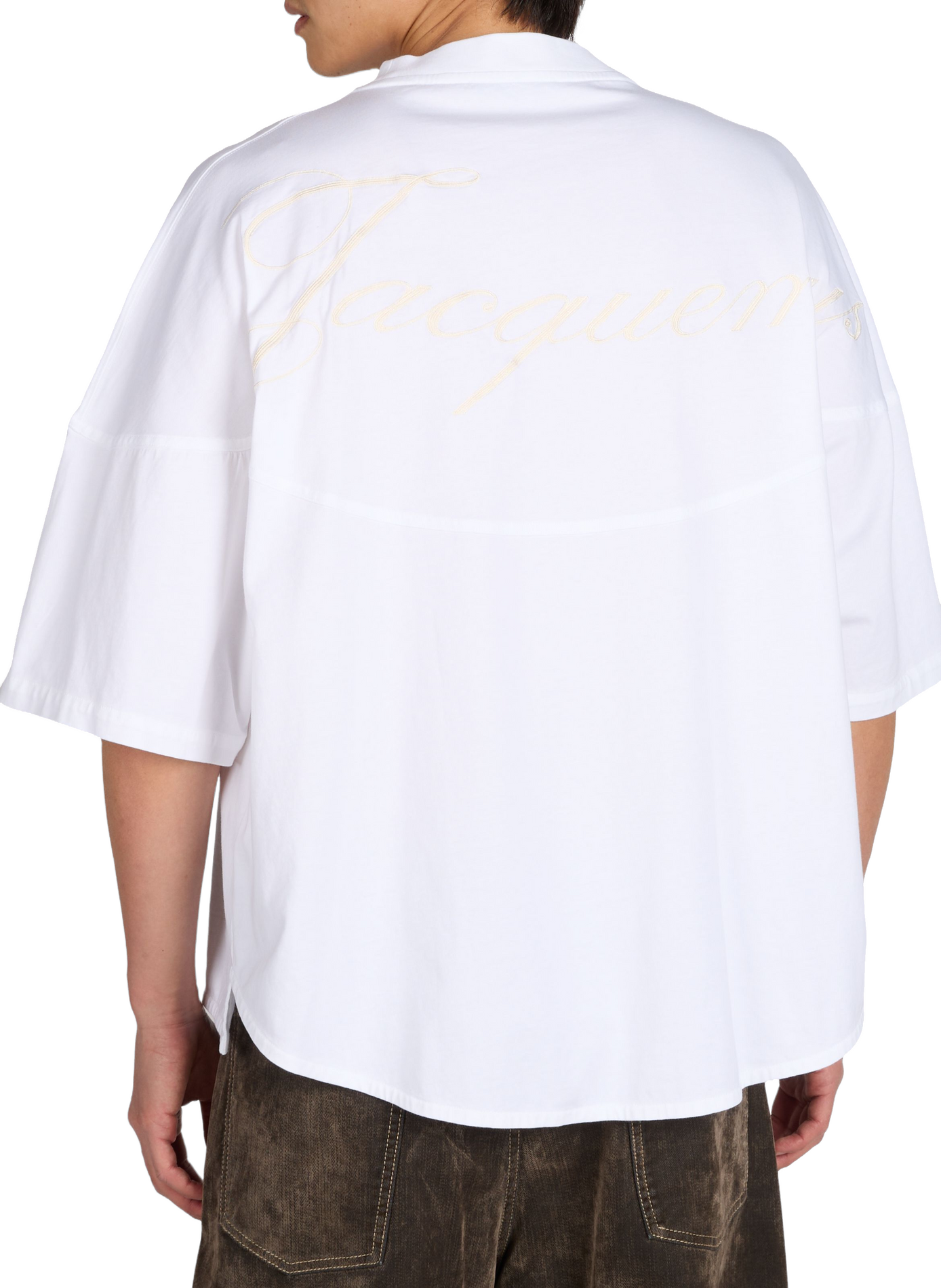 Classic Cotton T-Shirt JACQUEMUS White