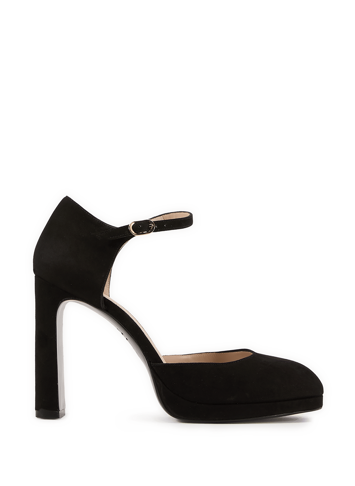 Babette suede leather wedge espadrilles STUART WEITZMAN Black