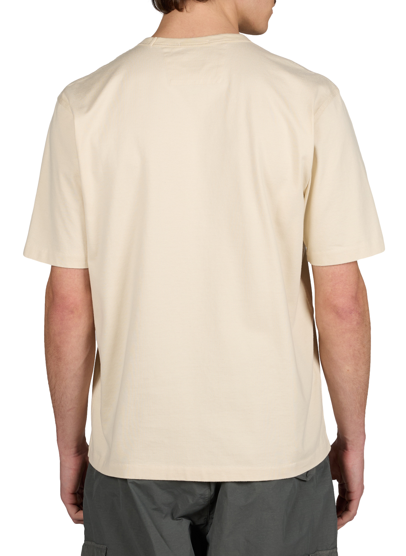 T-shirt en coton CP COMPANY Beige