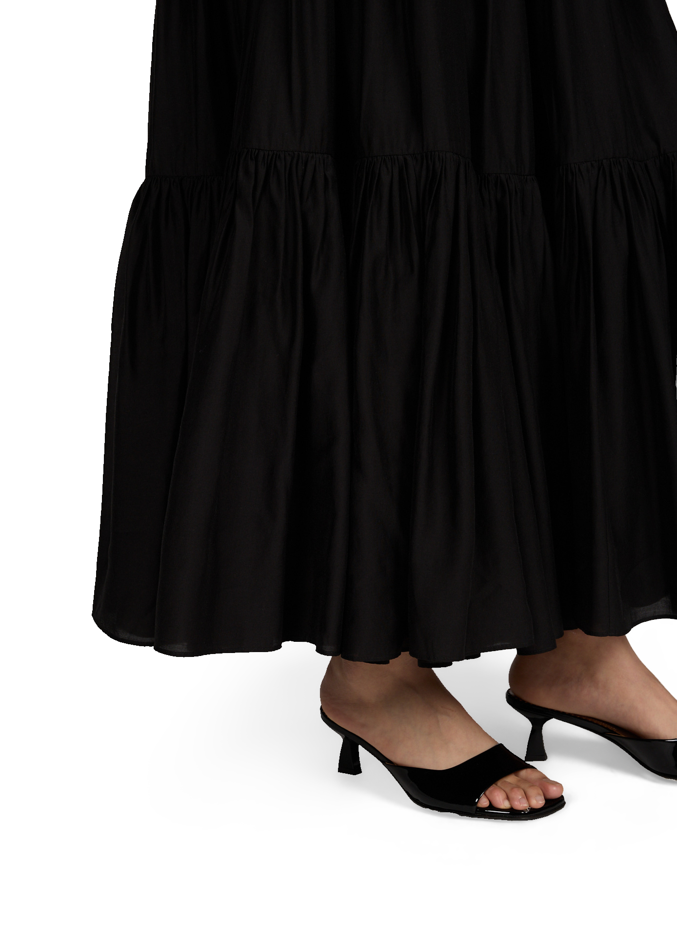 Robe longue bustier Pev Off R2W Noir