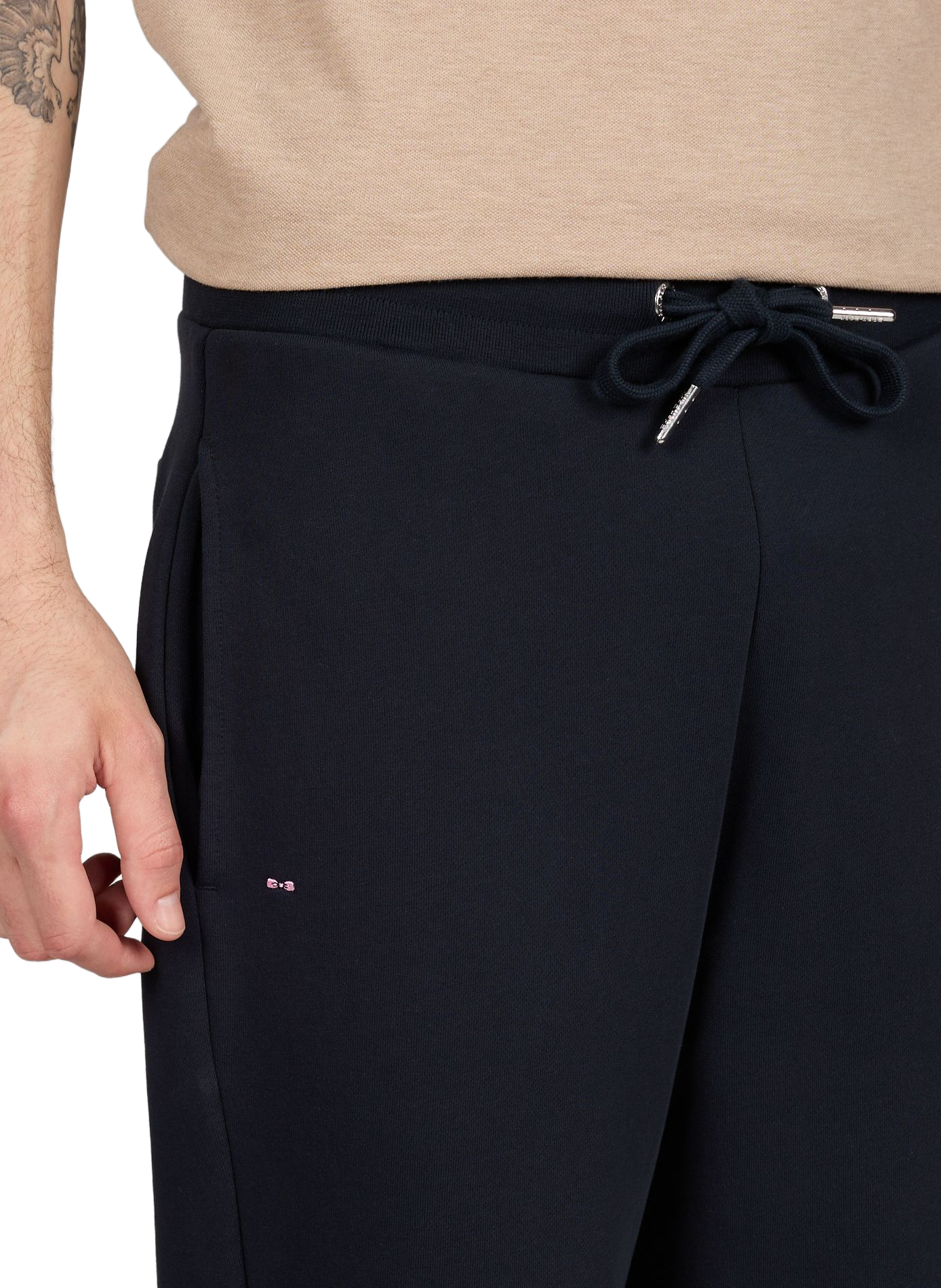 Pantalon de survêtement en coton EDEN PARK Bleu