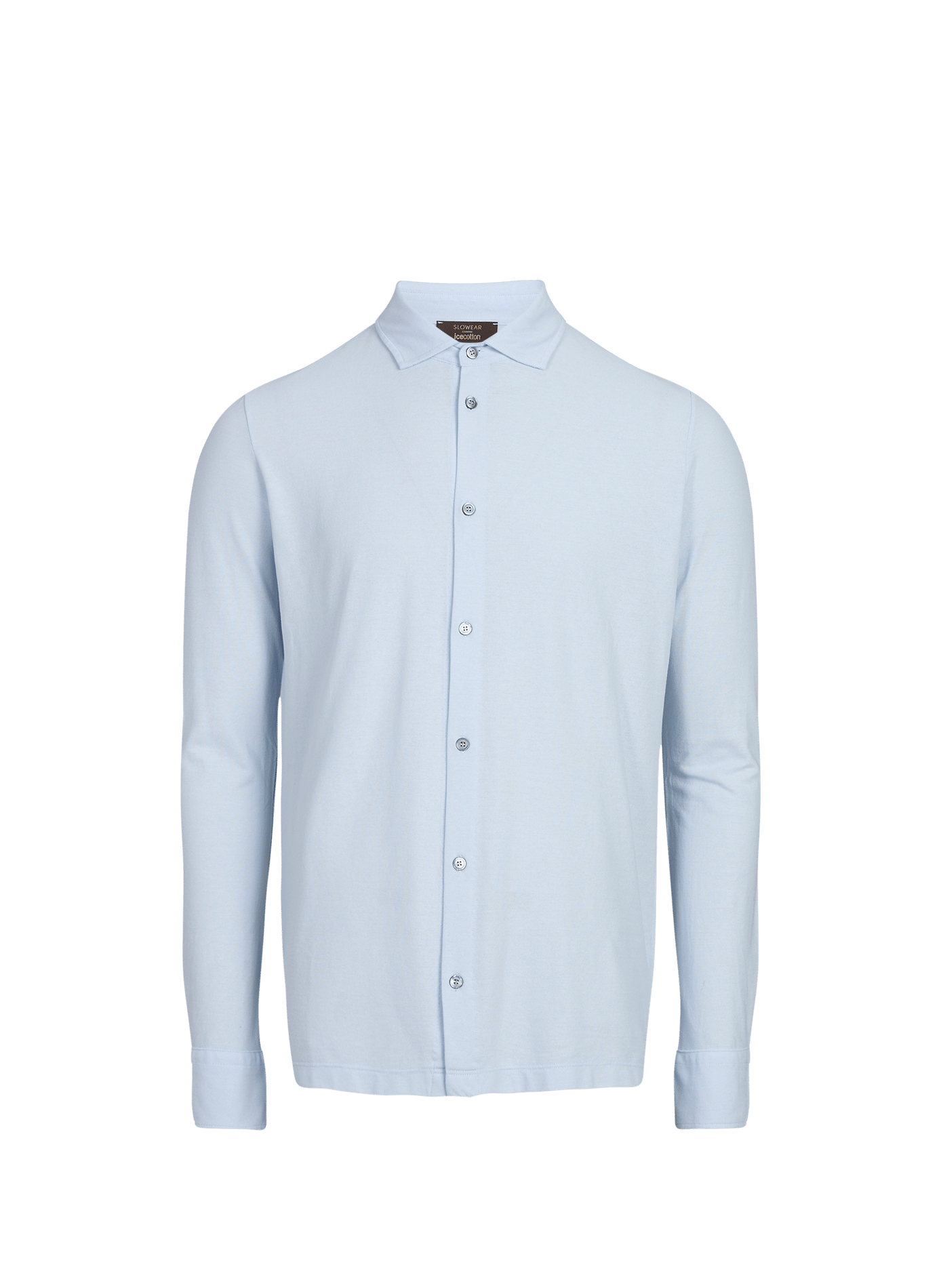 Classic cotton shirt SLOWEAR Blue