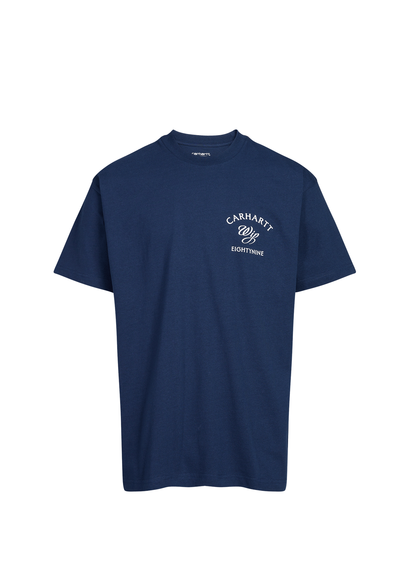 Biker-style cotton t-shirt CARHARTT WIP Blue