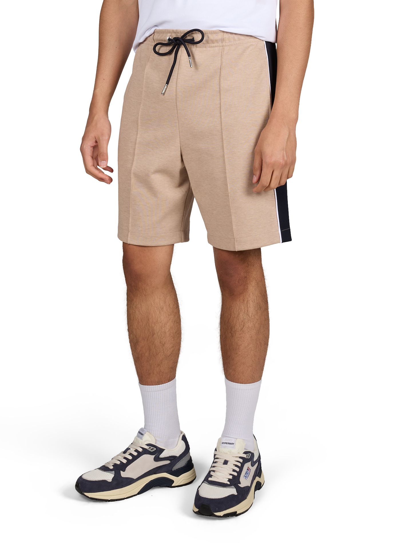 Bermuda van gemengd katoen EDEN PARK Beige