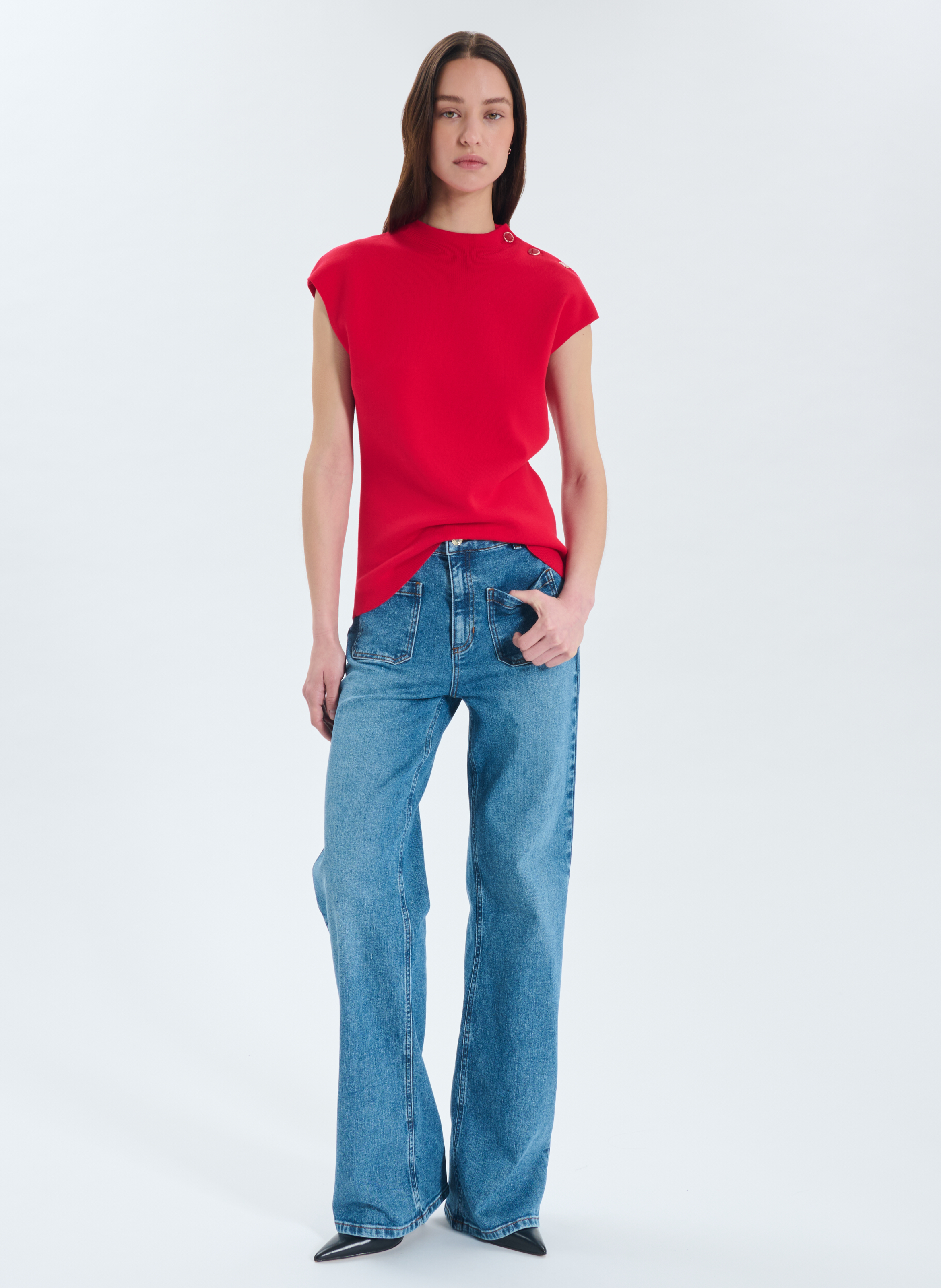 Pull  nigella ZAPA Rose