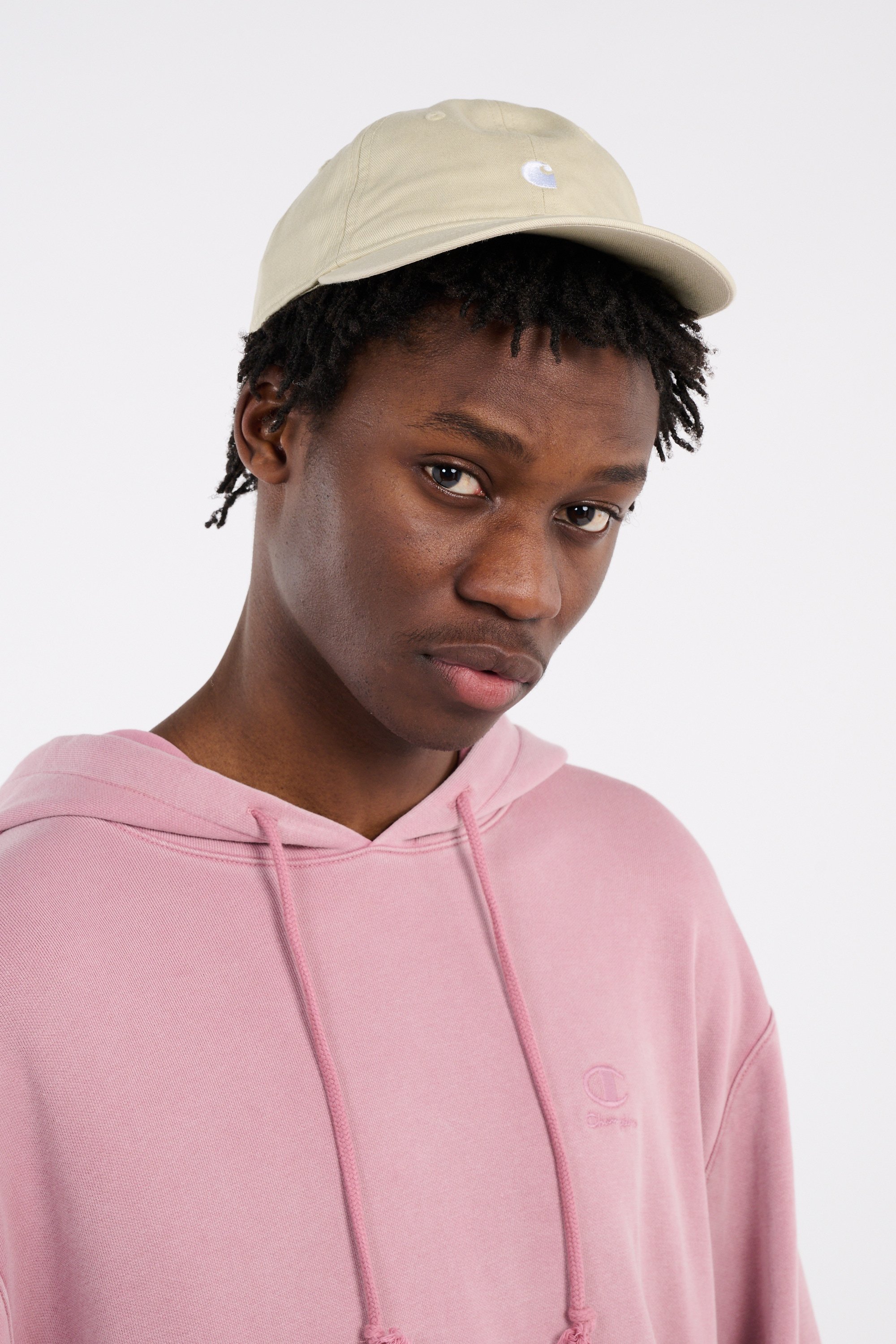 Casquette madison logo cap CARHARTT WIP Beige