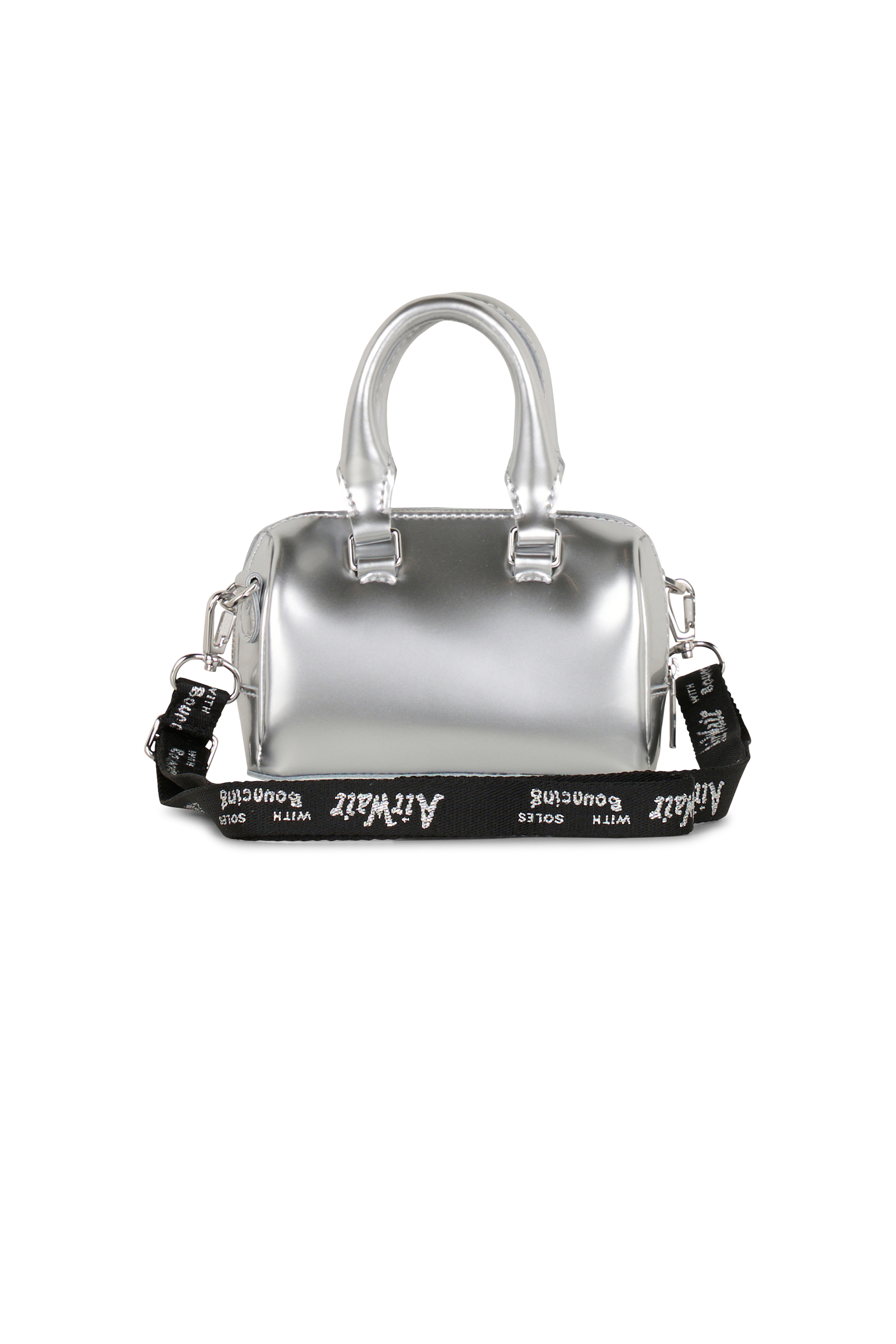 Sac bandoulière en cuir DR. MARTENS Gris