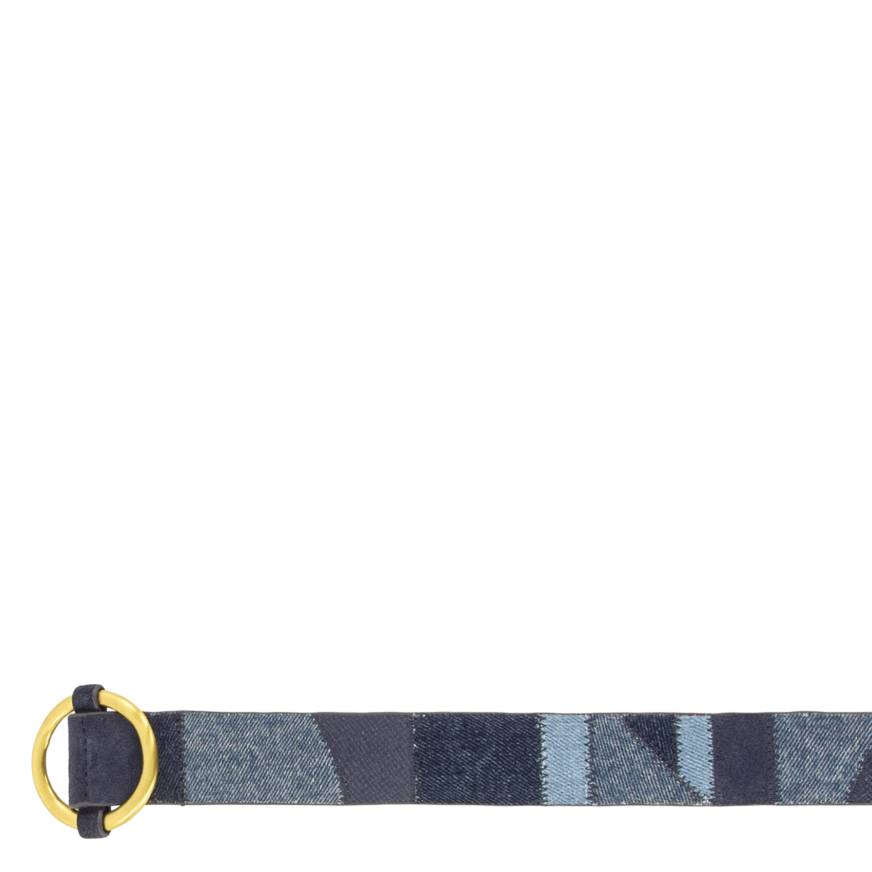 Ceinture en cuir anota blue SESSUN Bleu
