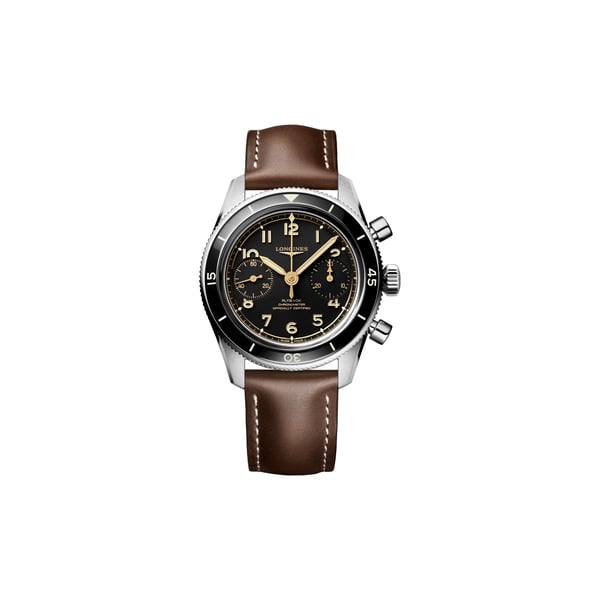 Montre automatique Longines Spirit en cuir Montre automatique Longines Spirit en cuir