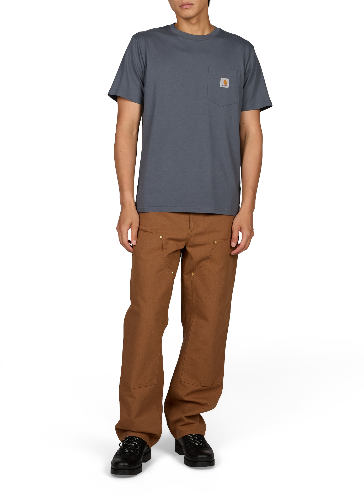 Classic Cotton T-Shirt CARHARTT WIP Blue