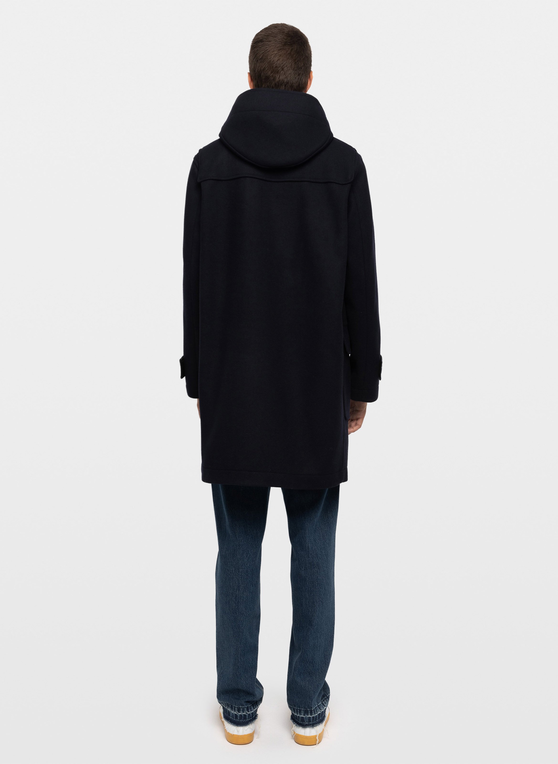 Manteau droit en laine mélangée mael ZADIG&VOLTAIRE Bleu