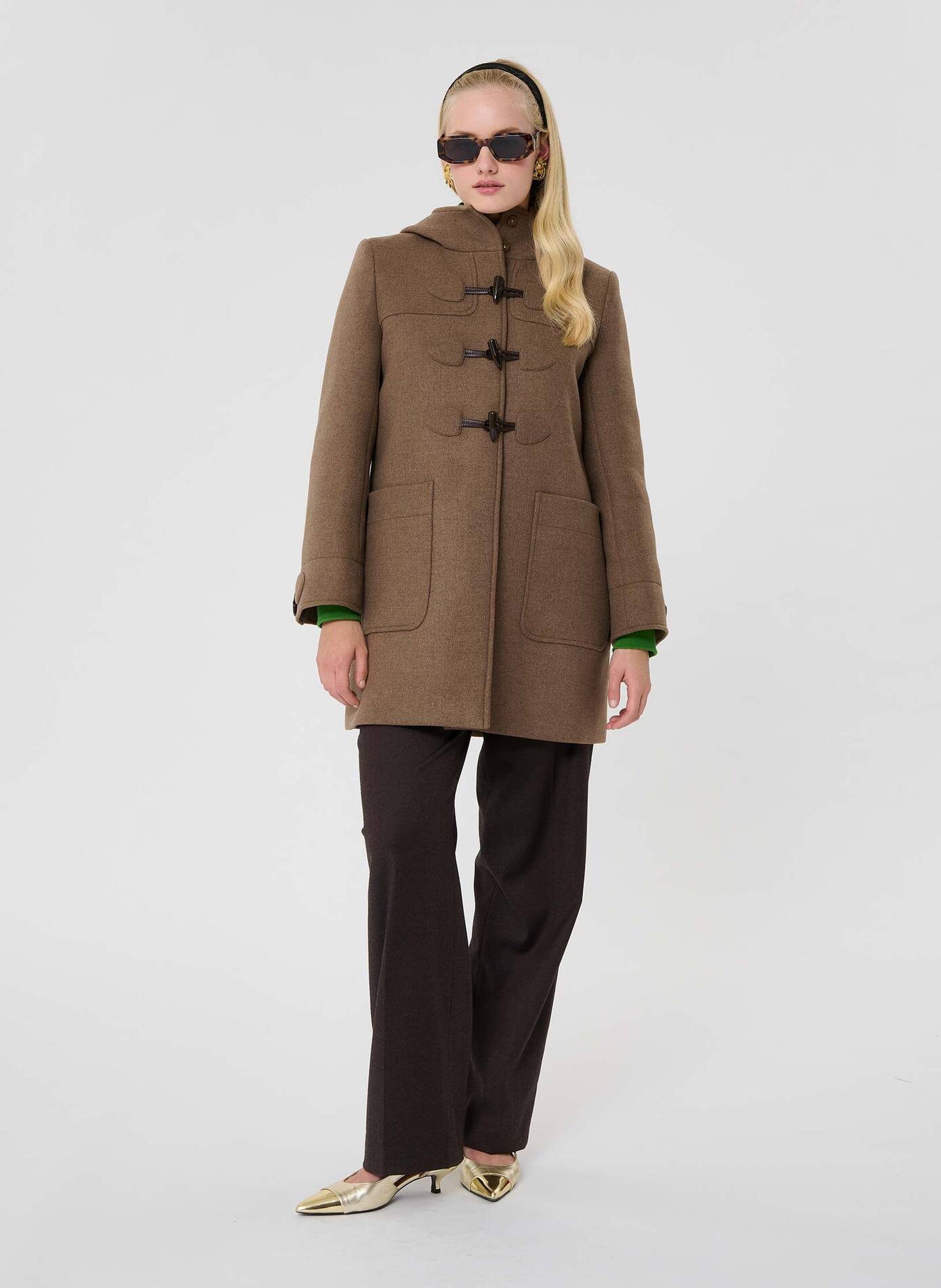 Manteau manoelli TARA JARMON Marron