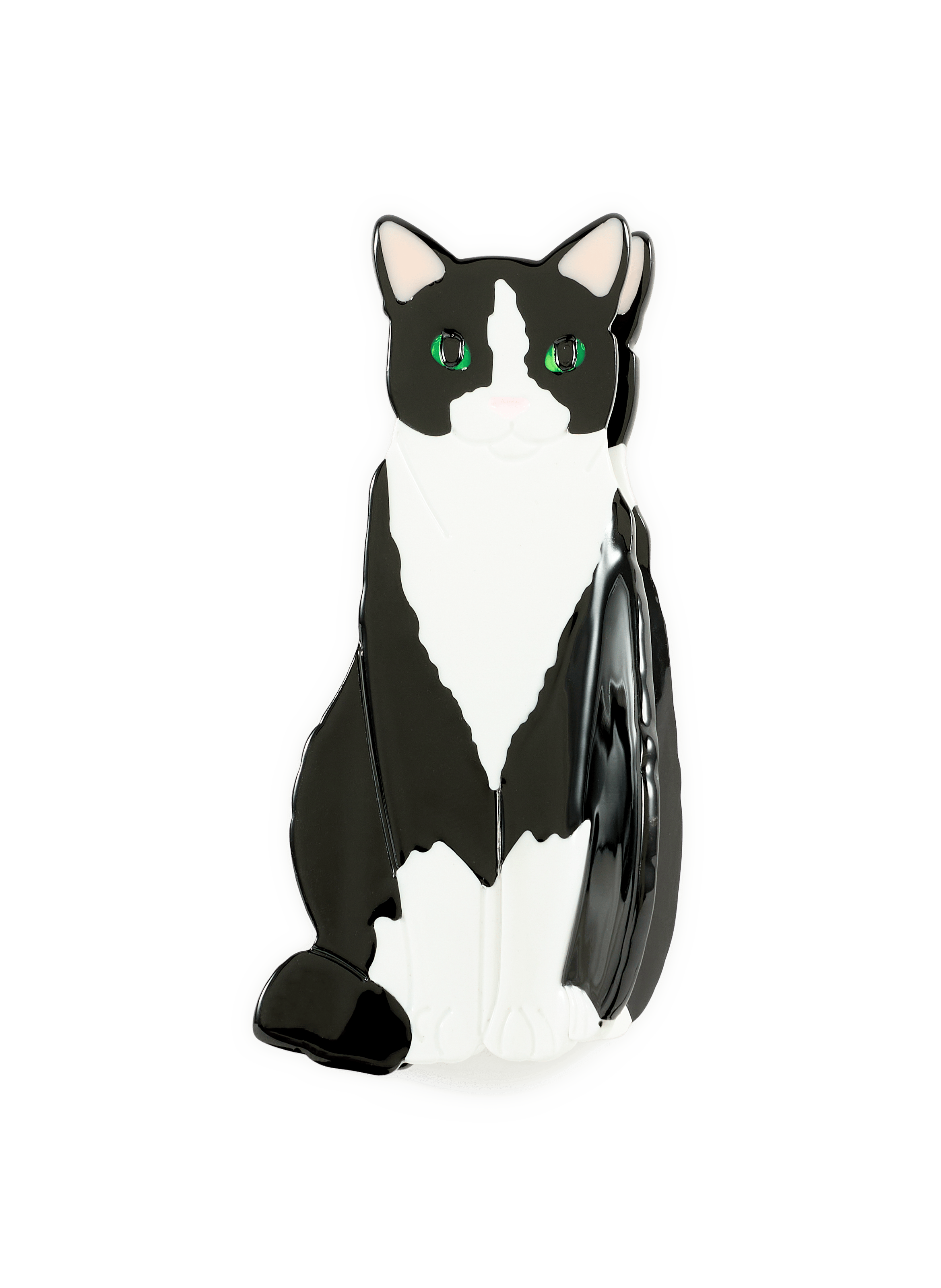 Haarspange in Katzenform AU PRINTEMPS PARIS Schwarz