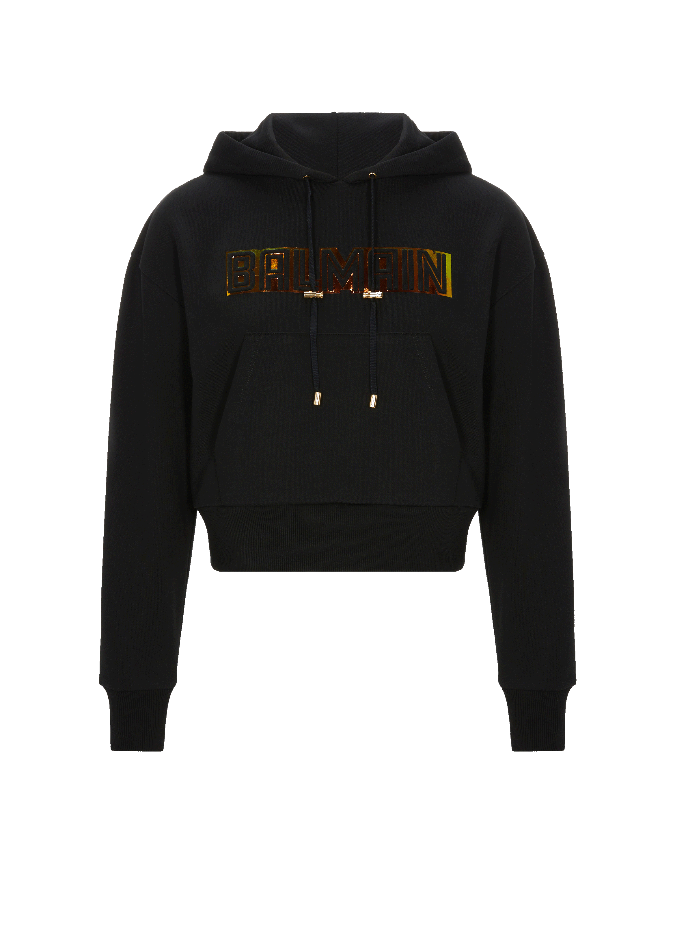 Hoodie à logo en coton