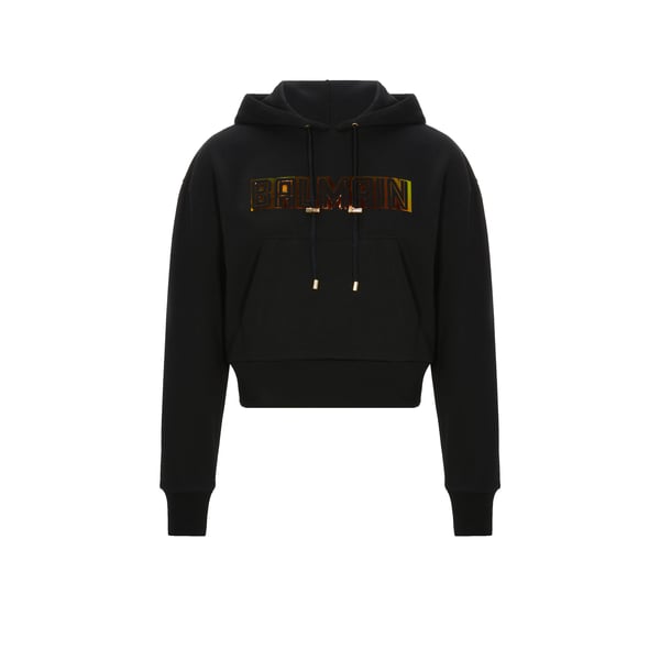 Hoodie à logo en coton