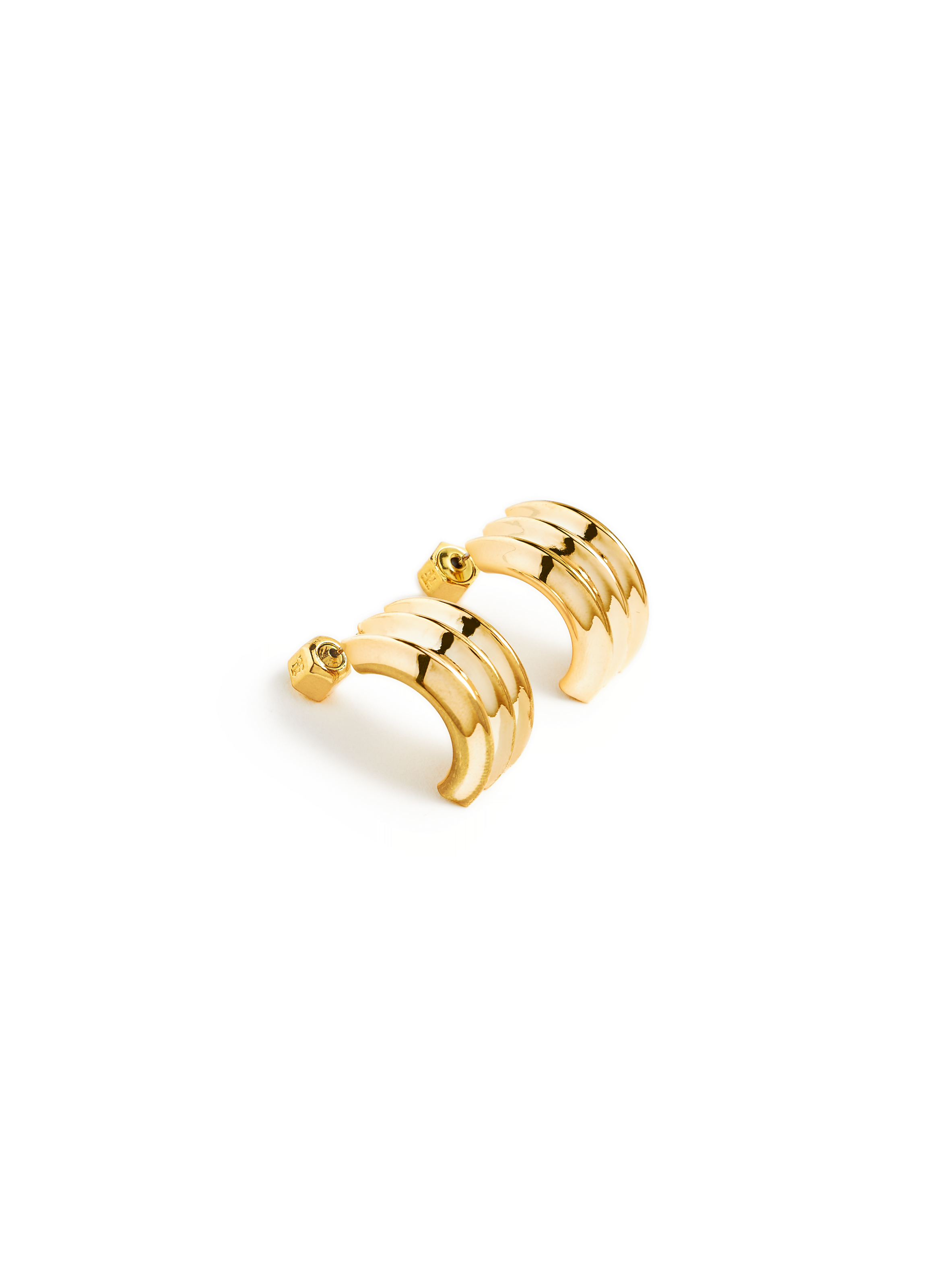 Boucles d'oreille Mia en laiton